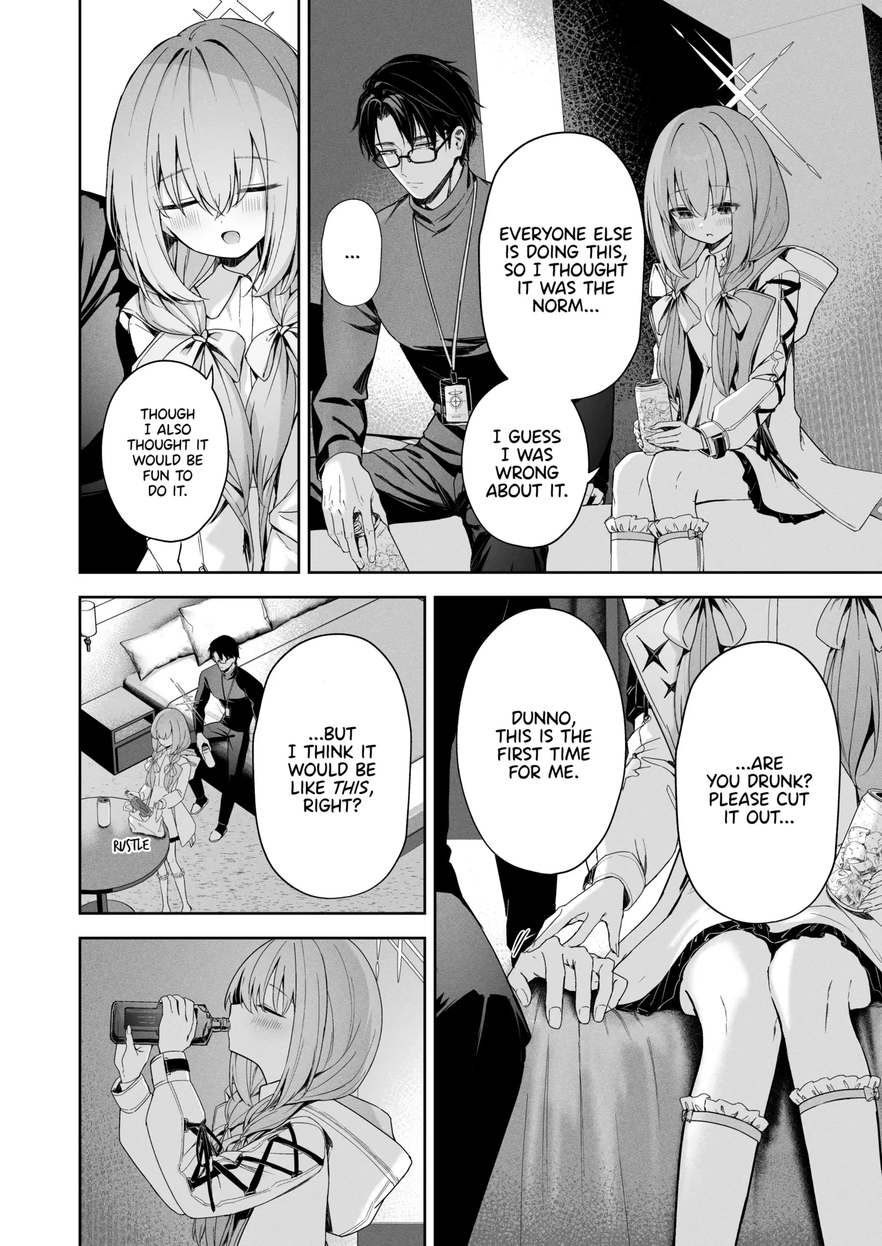 Koibito Gokko | Playing Lovers page 13 featuring sensei blue archive parody - sole female sole male hentai manga - read online free