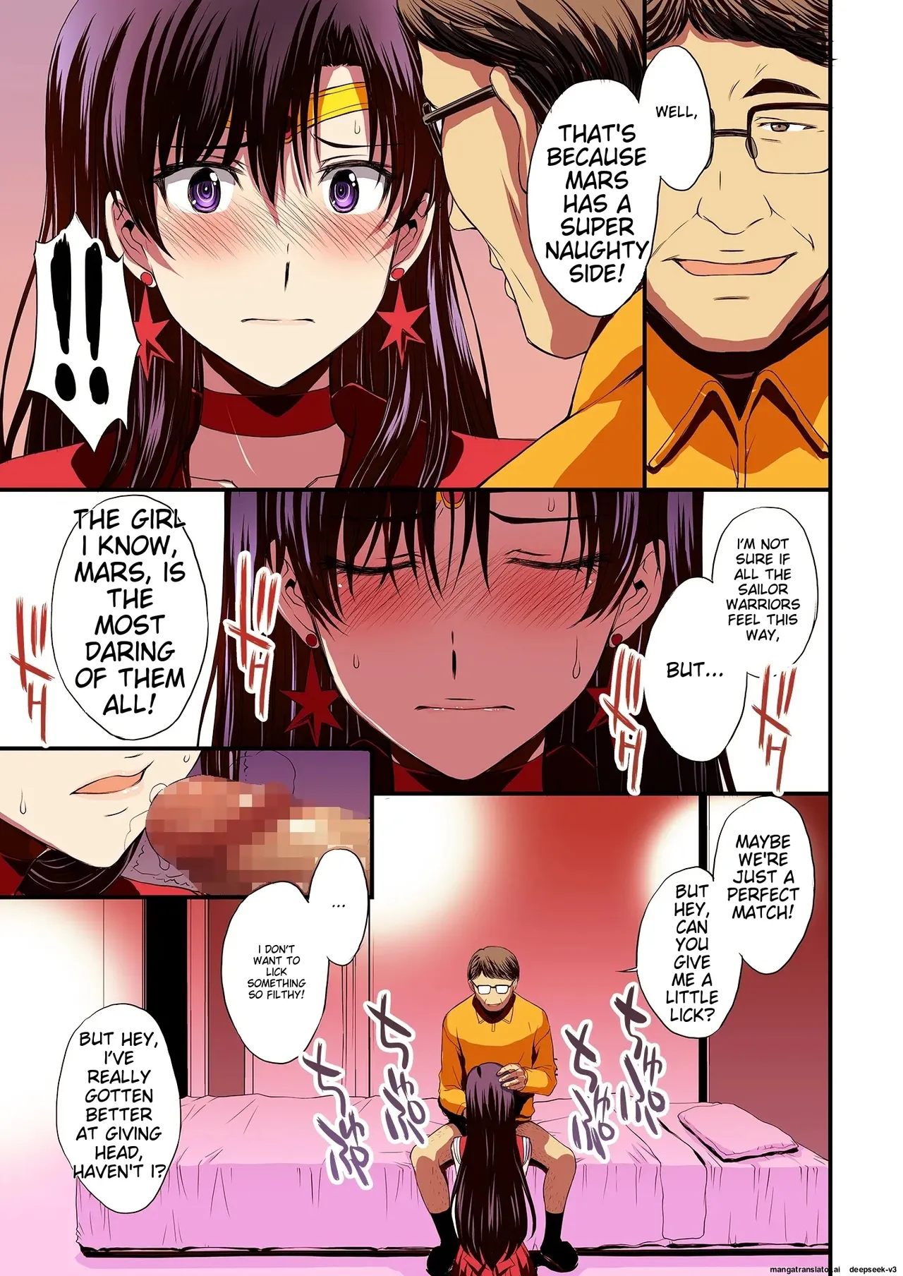 Mars to Haramase Koubi Full Color Soushuuhen | Mars' Impregnation page 36 featuring sailor mars sailor moon parody - magical girl nakadashi hentai manga - read online free