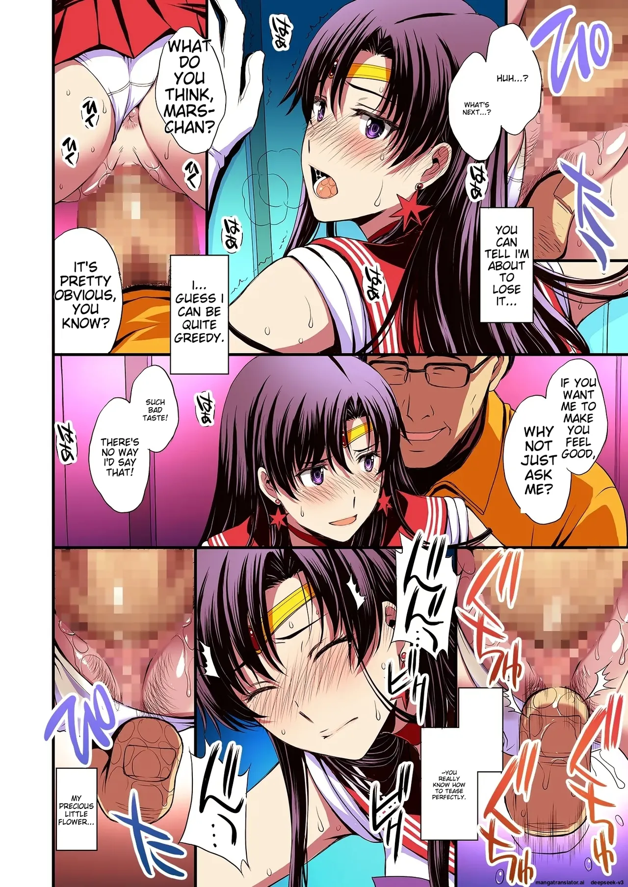 Mars to Haramase Koubi Full Color Soushuuhen | Mars' Impregnation page 47 featuring sailor mars sailor moon parody - sole female nakadashi hentai manga - read online free
