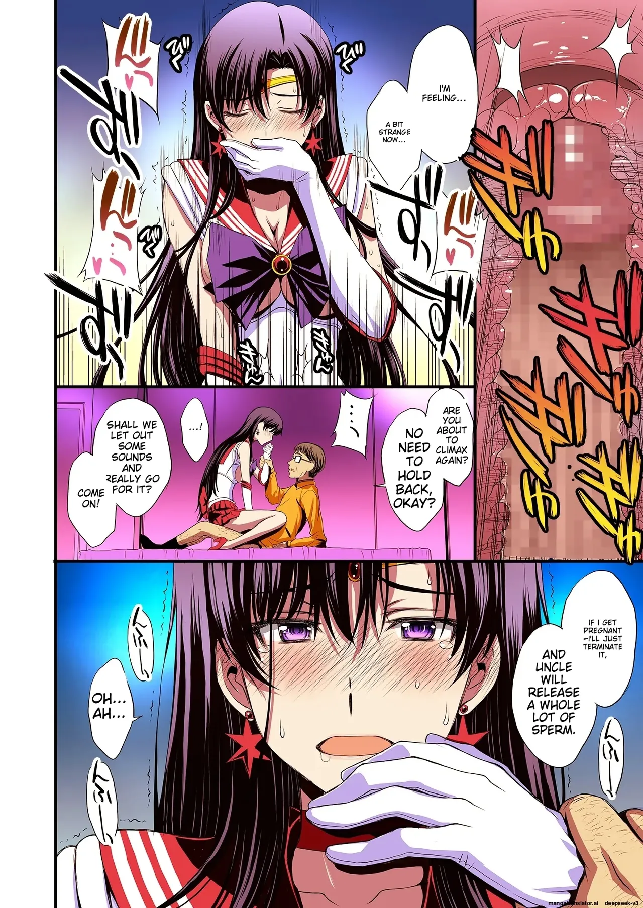 Mars to Haramase Koubi Full Color Soushuuhen | Mars' Impregnation page 61 featuring sailor mars sailor moon parody - magical girl nakadashi hentai manga - read online free