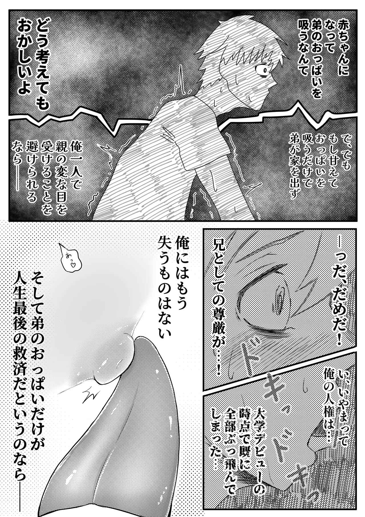 お兄ちゃん、僕の子供を産んでよ - Page 9