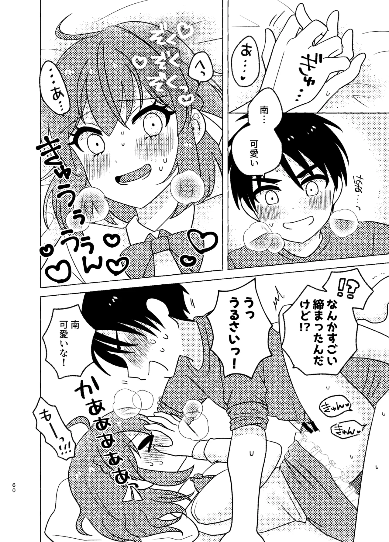 Shinyuu × Josou = Koibito - Shinyu ga Joso Sitara Koibito ni Natta page 60 original parody - anal crossdressing hentai manga - read online free