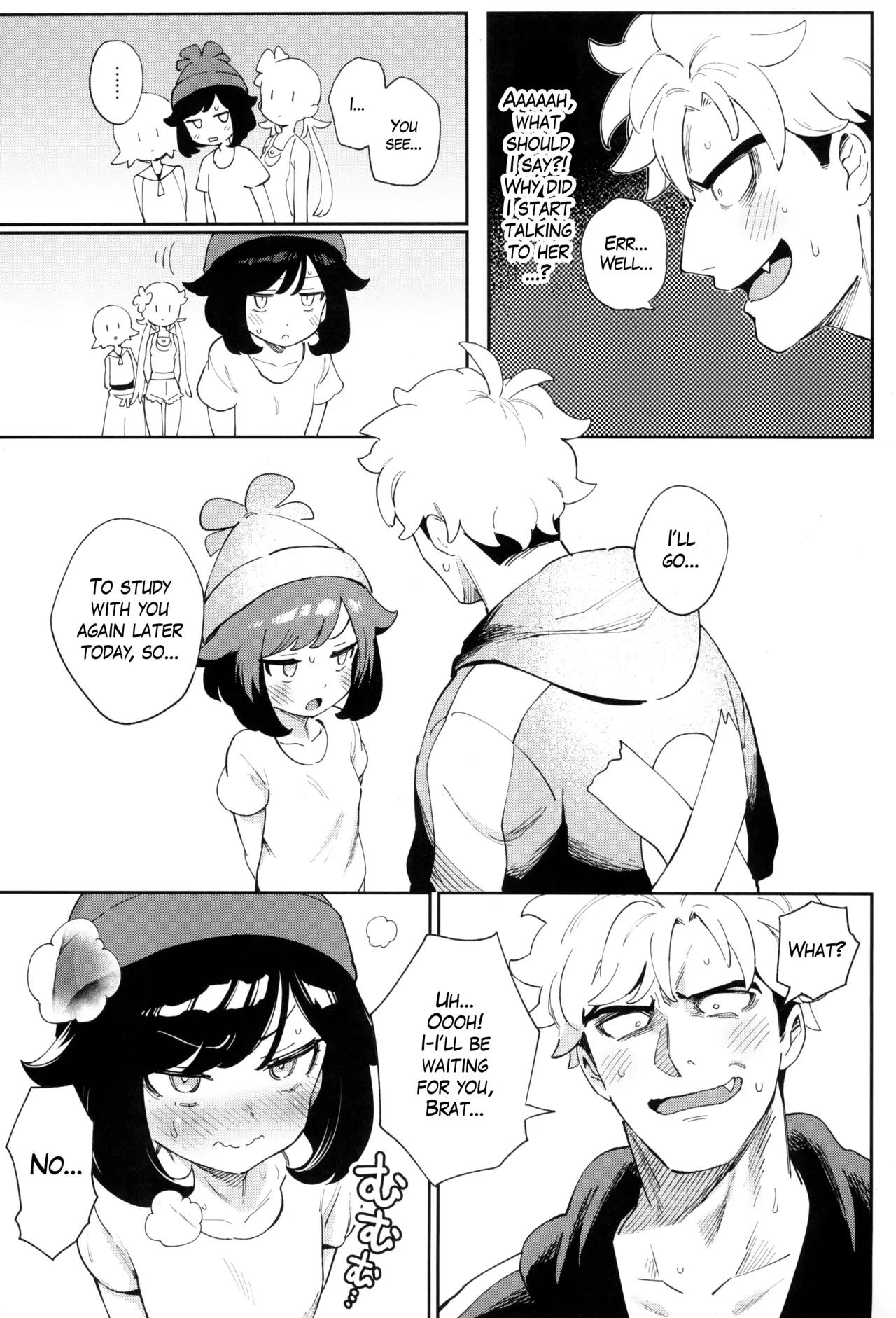 TWIN MOON page 33 featuring guzma pokemon parody - masturbation nakadashi hentai manga - read online free