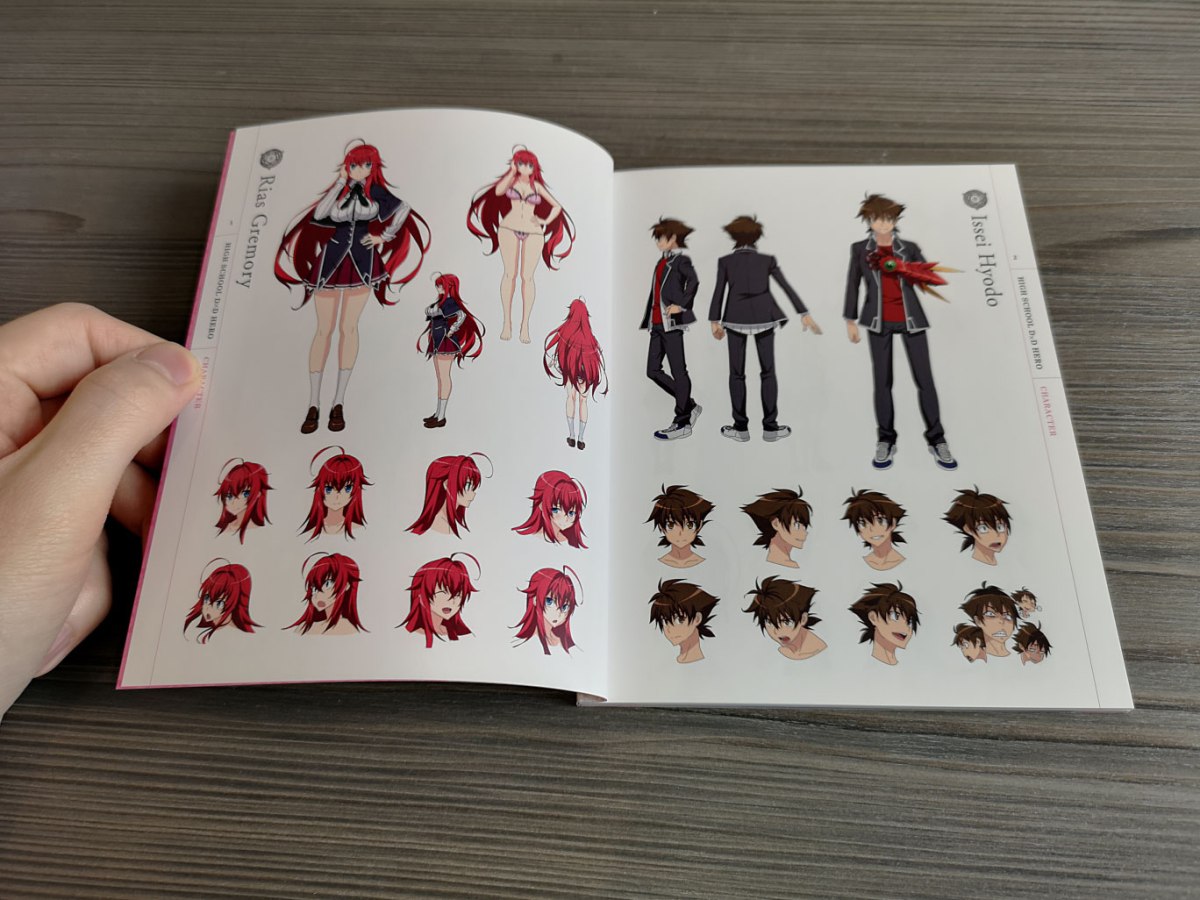 Highschool DxD Hero BD booklet scans page 25 - read online free