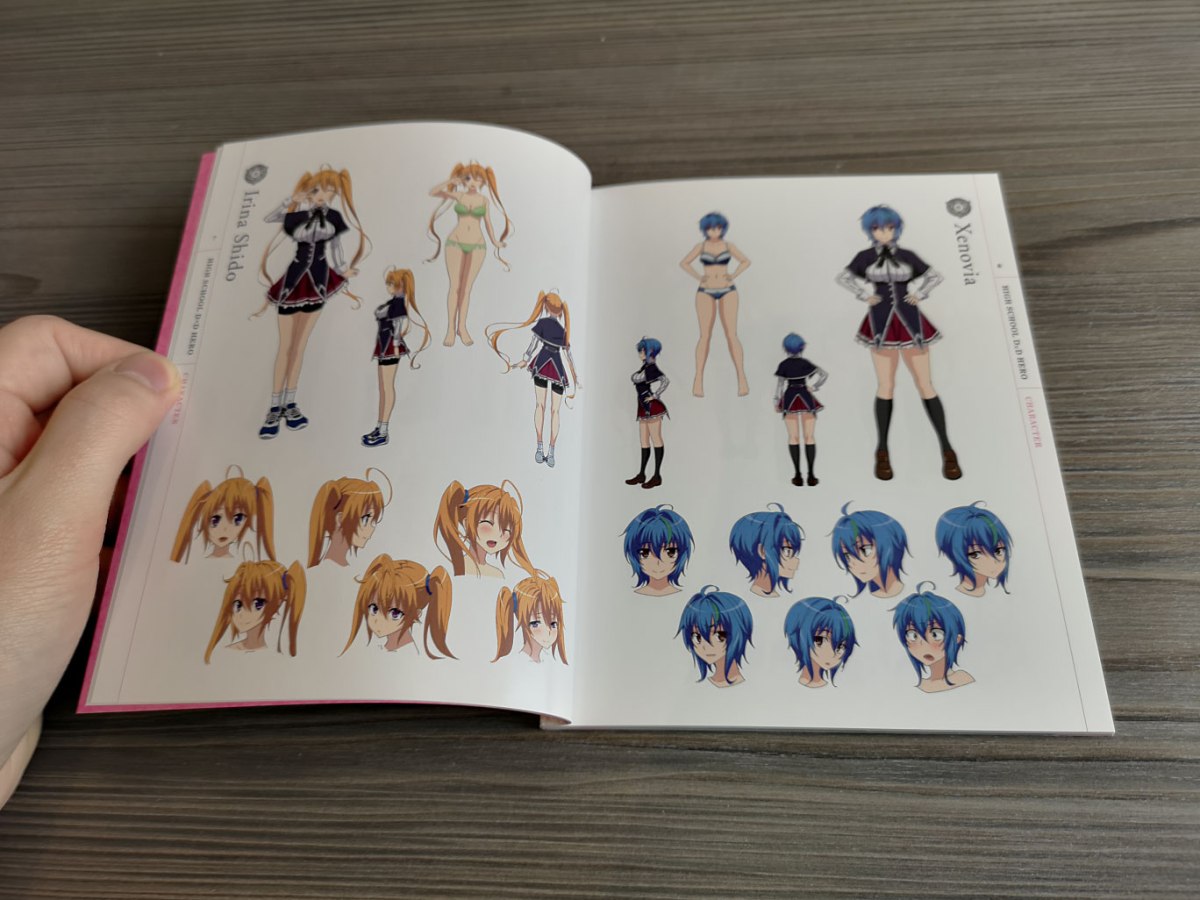 Highschool DxD Hero BD booklet scans page 27 - read online free