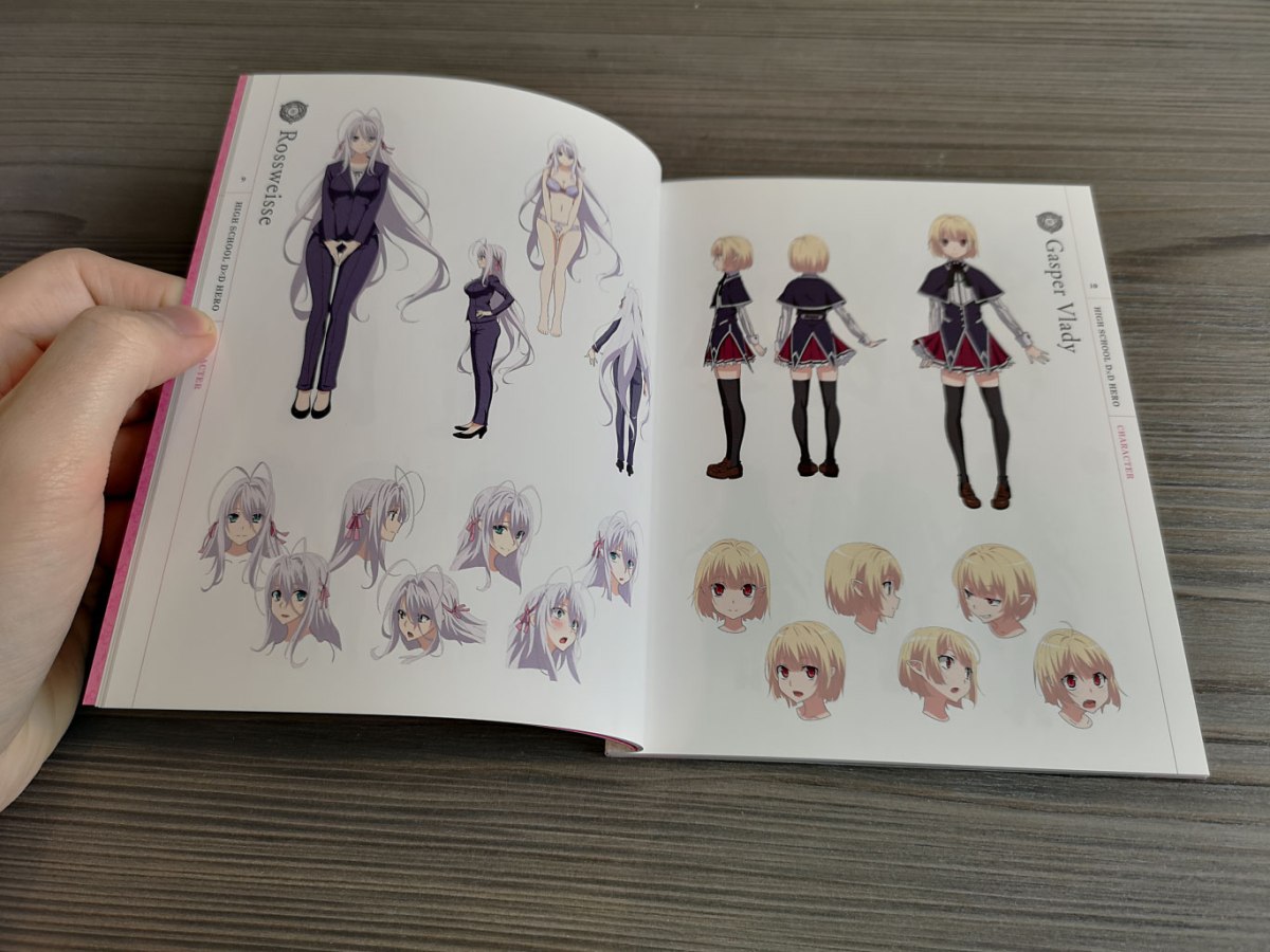 Highschool DxD Hero BD booklet scans page 31 - read online free