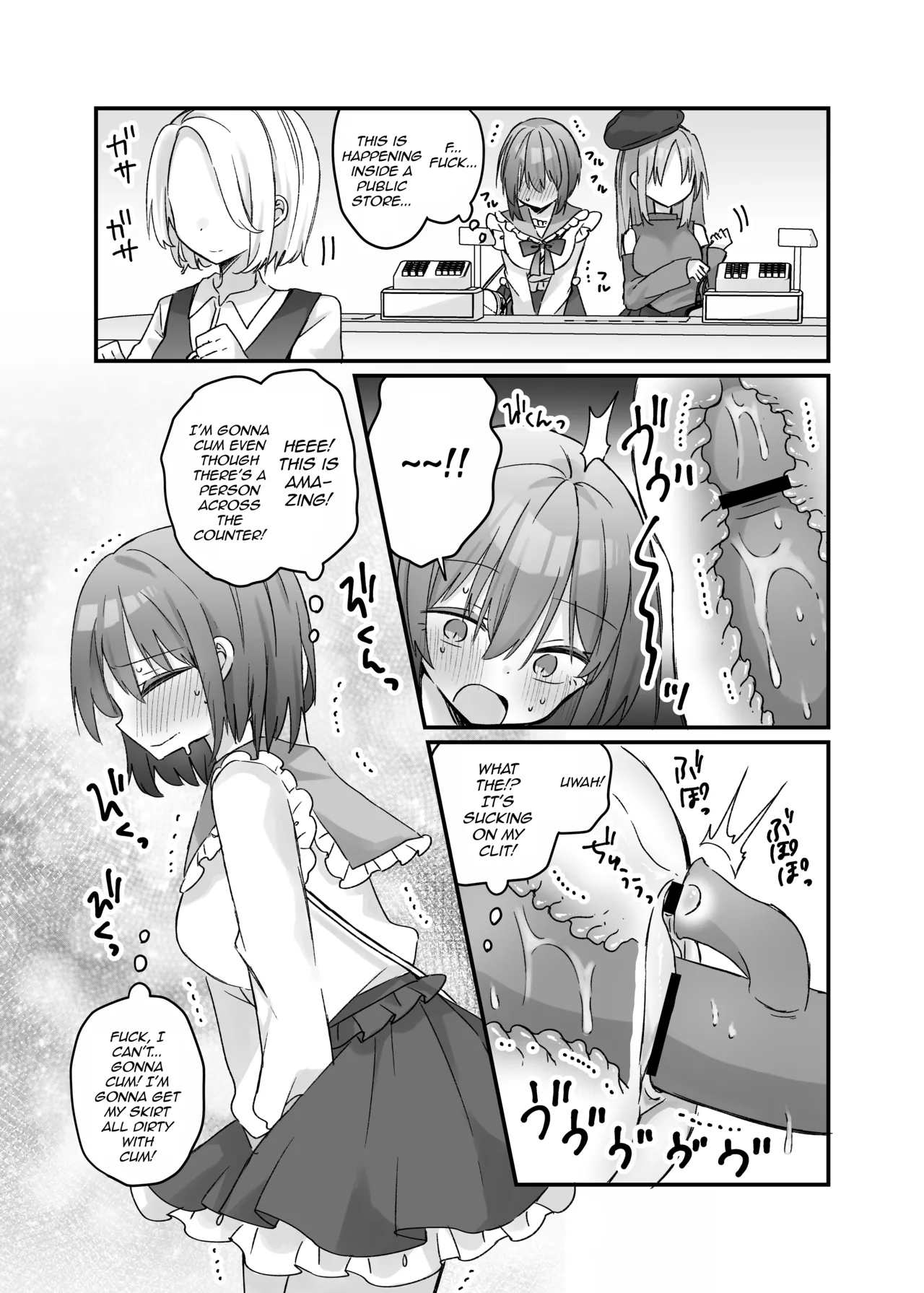 Mahou no Onaho de Kantan No Hand Shasei page 14 original parody - big breasts masturbation hentai manga - read online free