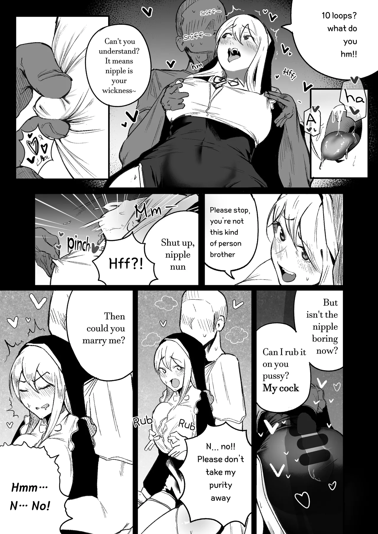 Time Loop de Kaihatsu Sareru Sister | Timeloop and Sex and Nun - Page 10