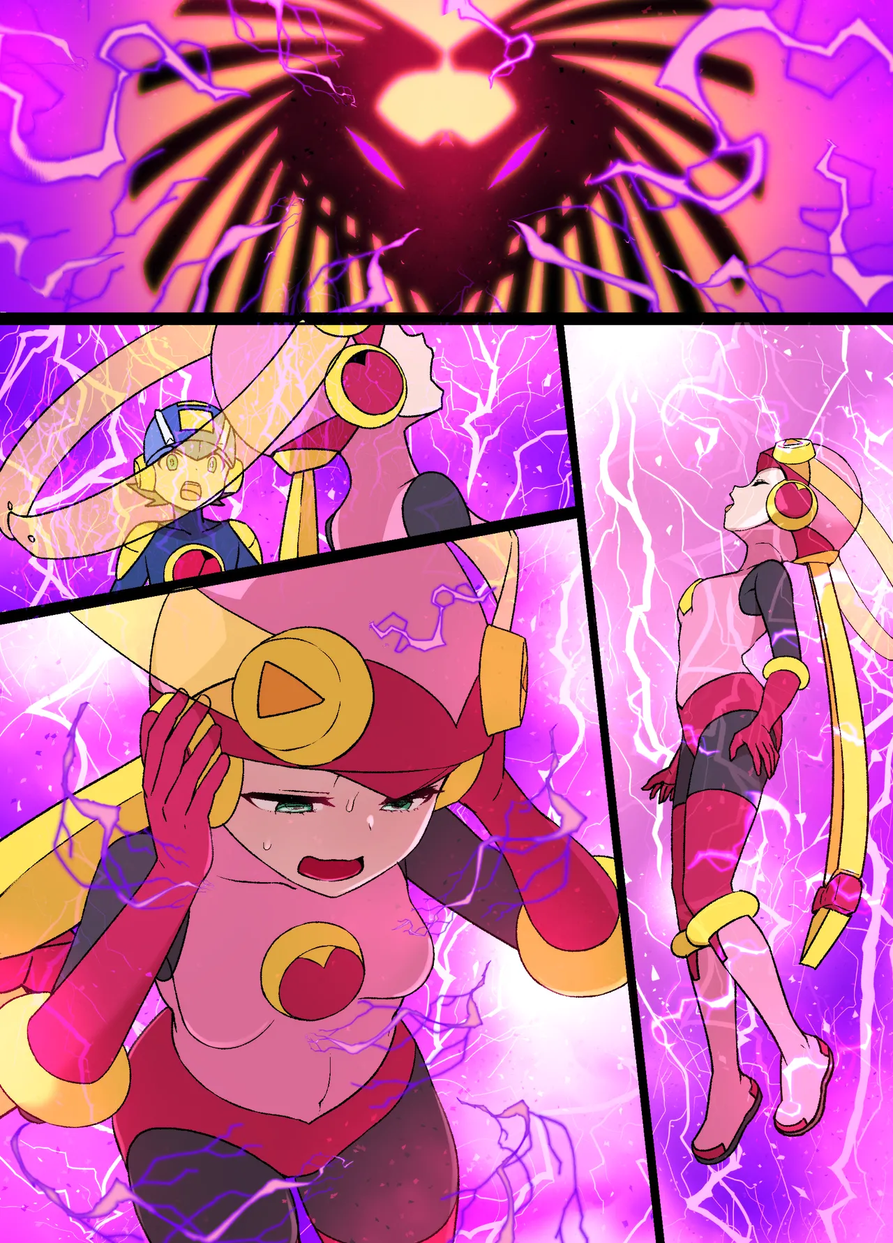 ロックマンエグゼ悪堕ちロール＆桜井メイル漫画 - Page 19