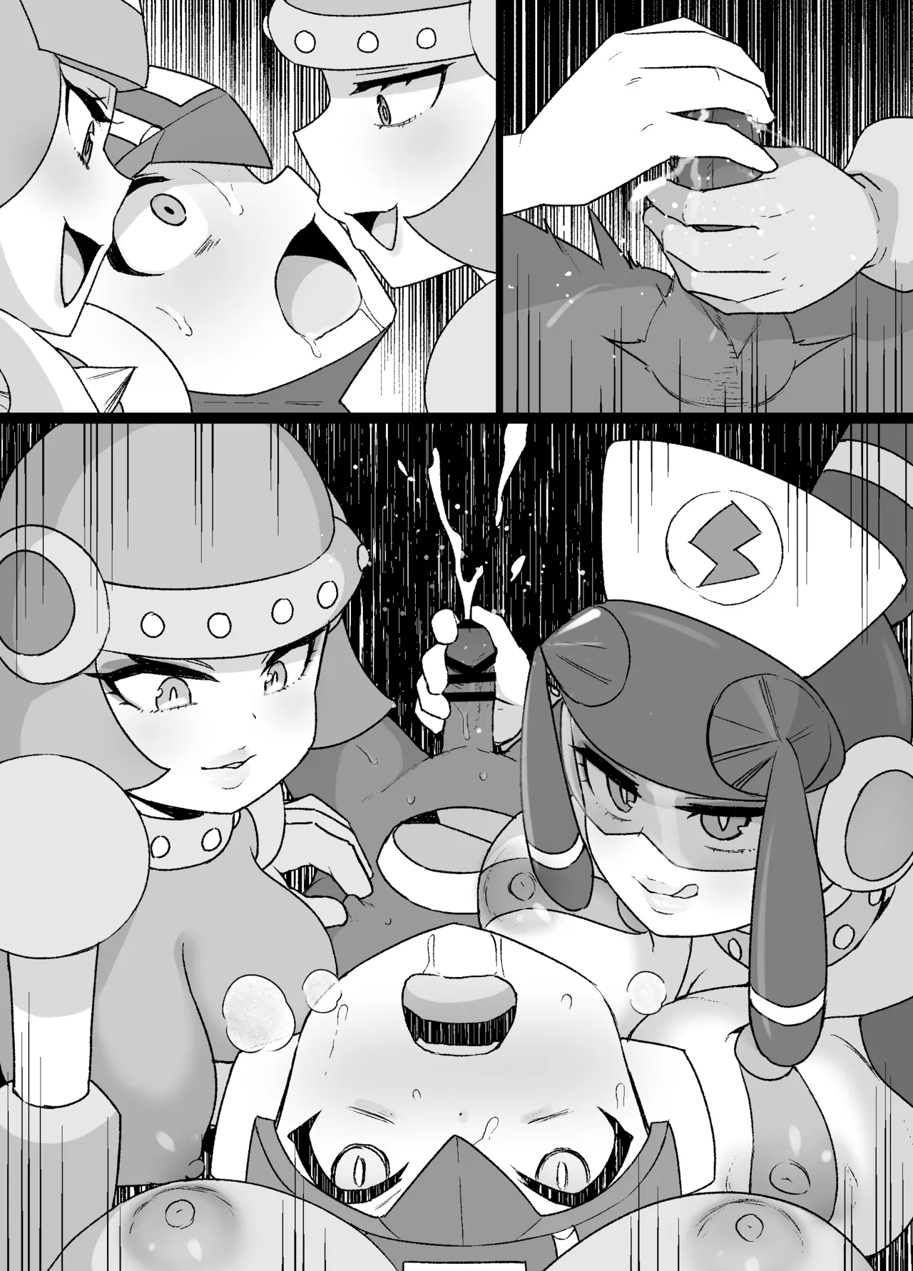 ロックマンエグゼ悪堕ちロール＆桜井メイル漫画 page 30 featuring roll.exe megaman battle network parody - big breasts corruption hentai manga - read online free