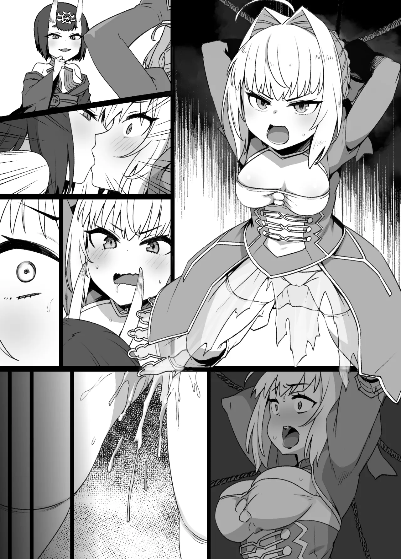 Page 4 of FGO酒呑童子×ネロ憑依漫画