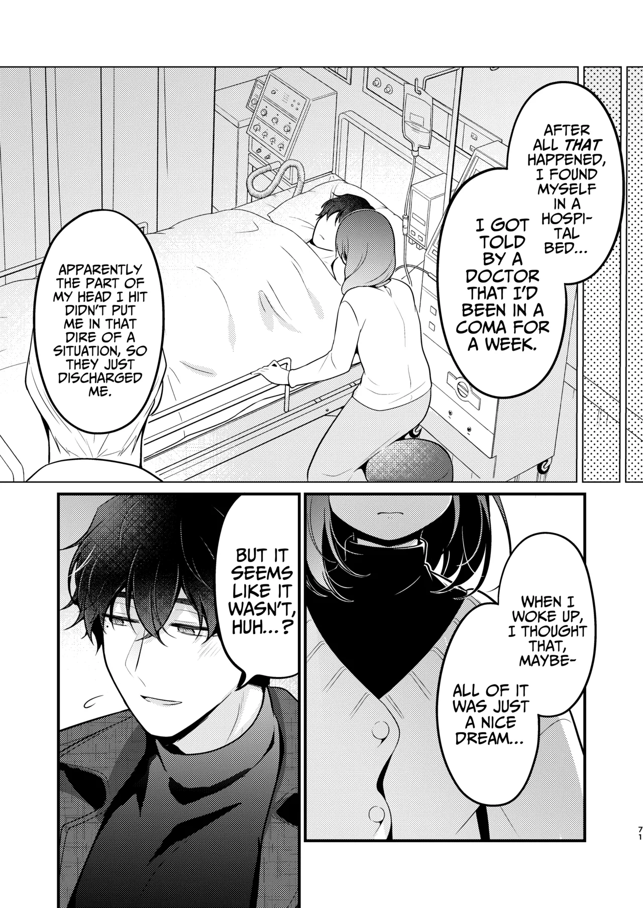Page 71 of Gori Macho Yuurei ni Maiban Kakareteimasu!