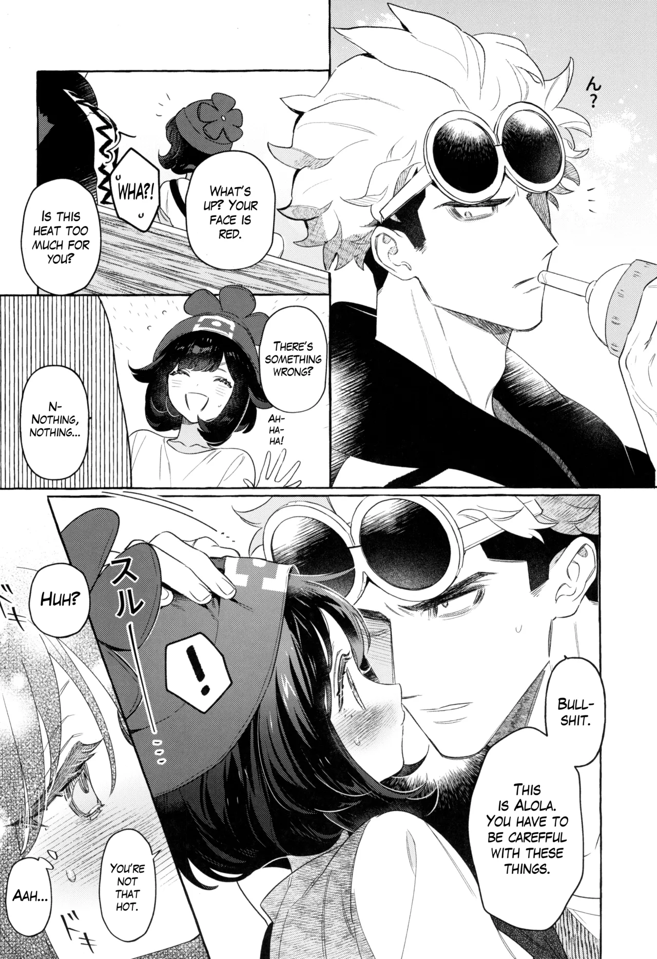 TWIN MOON page 37 featuring guzma pokemon parody - masturbation nakadashi hentai manga - read online free