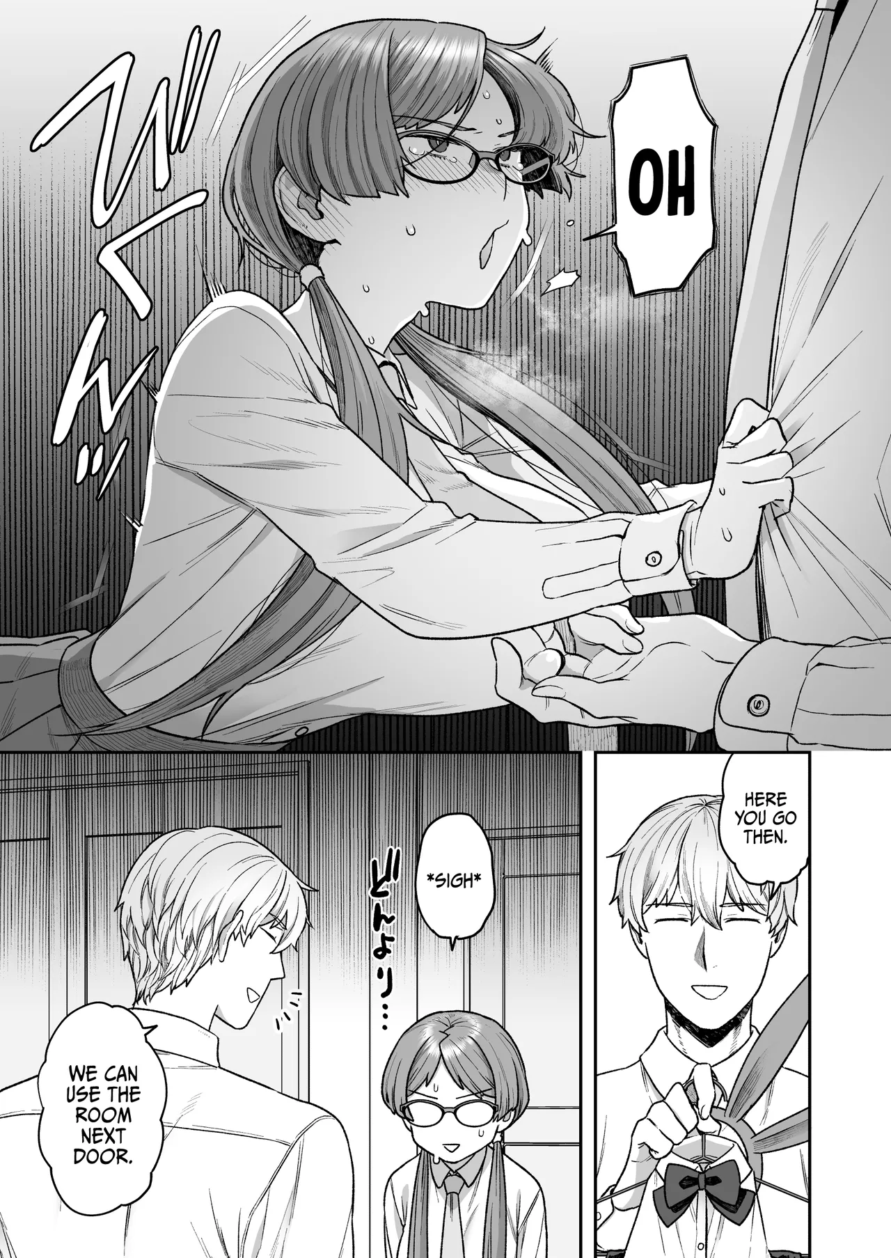 [Sayonara Hornet (Yoshiragi)] Iinchou to Mitsuda-kun no Ouchi de Bunny - Otonashi Kotoha and Mitsuda Makoto Vol. 4 | The Prez and Mitsuda-kun Doing Bunny Play At Home - Otonashi Kotoha and Mitsuda Makoto Vol. 4 [English] {Doujins.com} [Digital] page 11 original parody - sole female sole male hentai manga - read online free