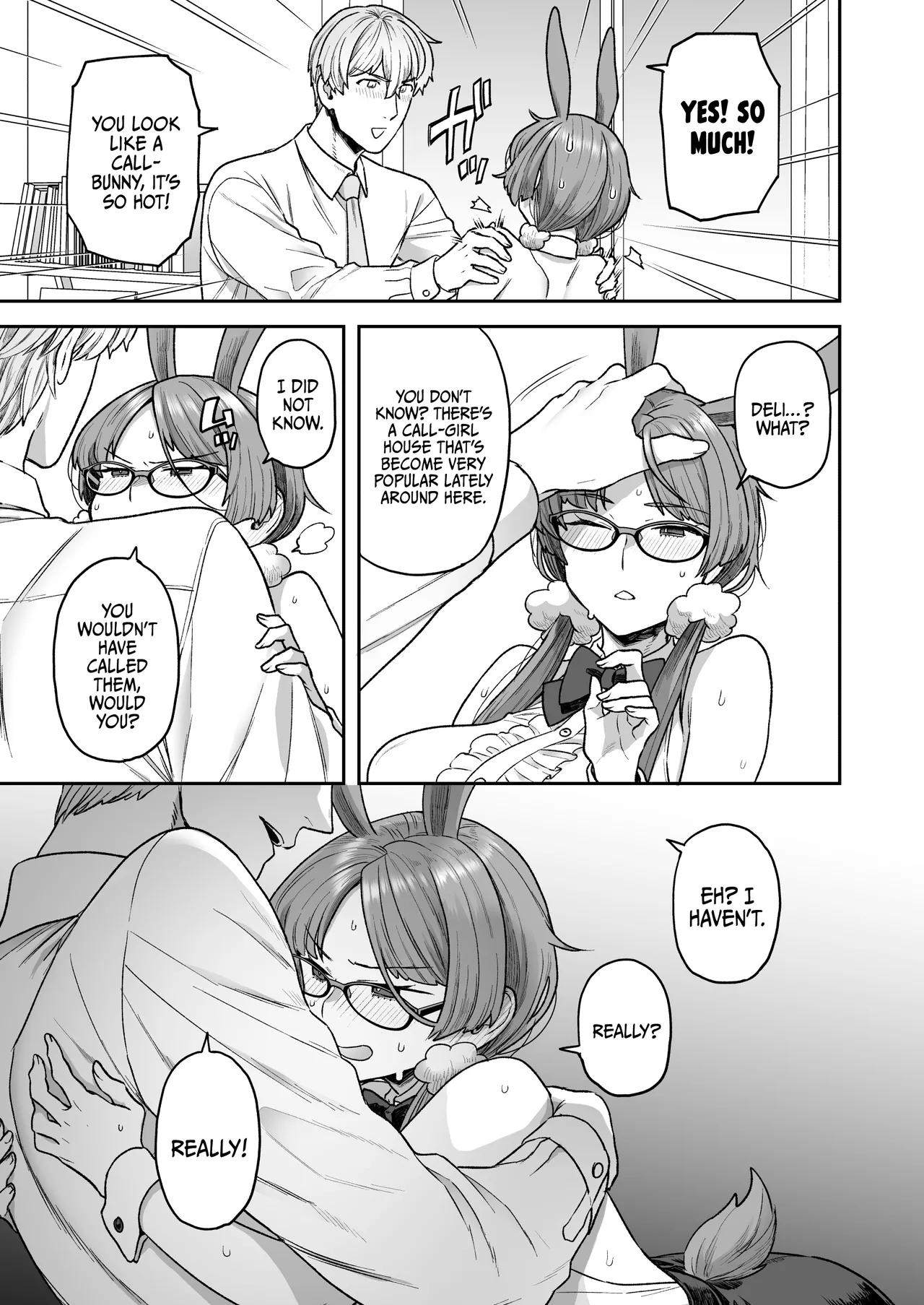 [Sayonara Hornet (Yoshiragi)] Iinchou to Mitsuda-kun no Ouchi de Bunny - Otonashi Kotoha and Mitsuda Makoto Vol. 4 | The Prez and Mitsuda-kun Doing Bunny Play At Home - Otonashi Kotoha and Mitsuda Makoto Vol. 4 [English] {Doujins.com} [Digital] page 13 original parody - sole female sole male hentai manga - read online free