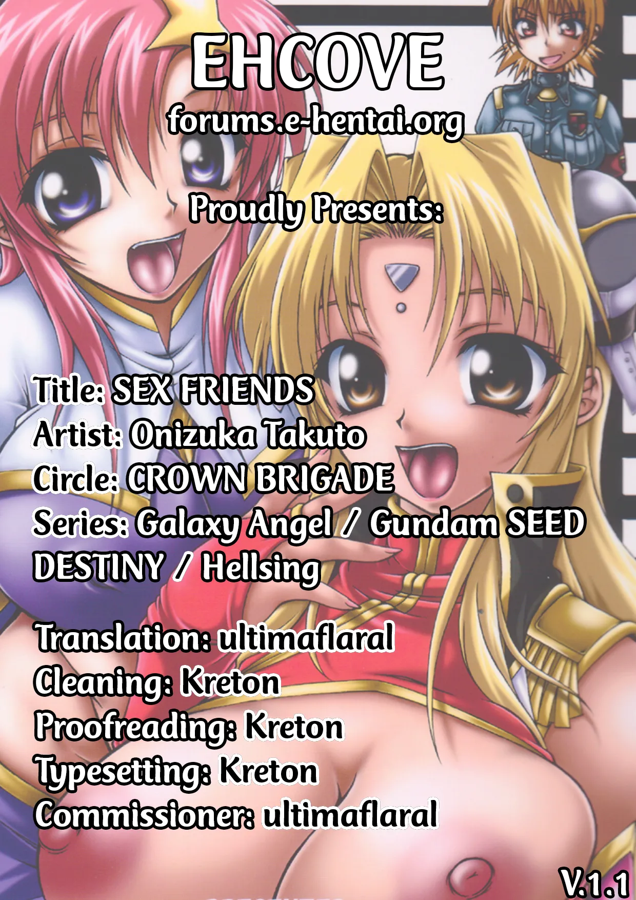SEX FRIENDS page 31 featuring meer campbell gundam seed destiny parody - big breasts group hentai manga - read online free