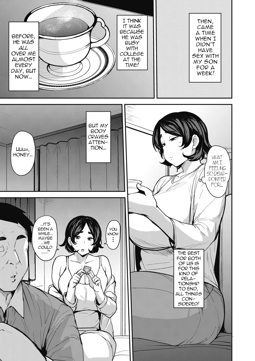 Okaa-san no Tsutome | Mother's Duty page 15 - milf big breasts hentai manga - read online free