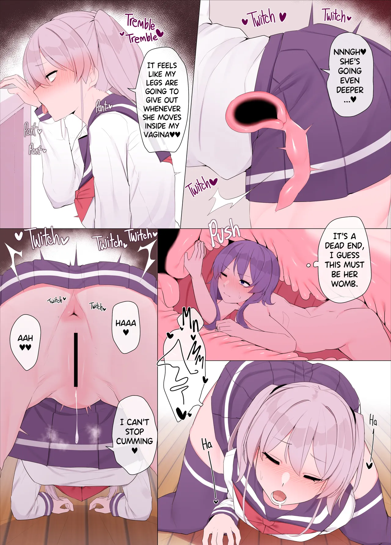Imouto ni Shihai Sareru Ane | Decadent page 12 original parody - yuri females only hentai manga - read online free