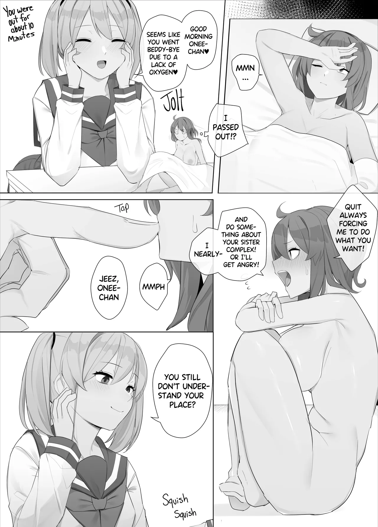 Imouto ni Shihai Sareru Ane | Decadent page 31 original parody - yuri females only hentai manga - read online free