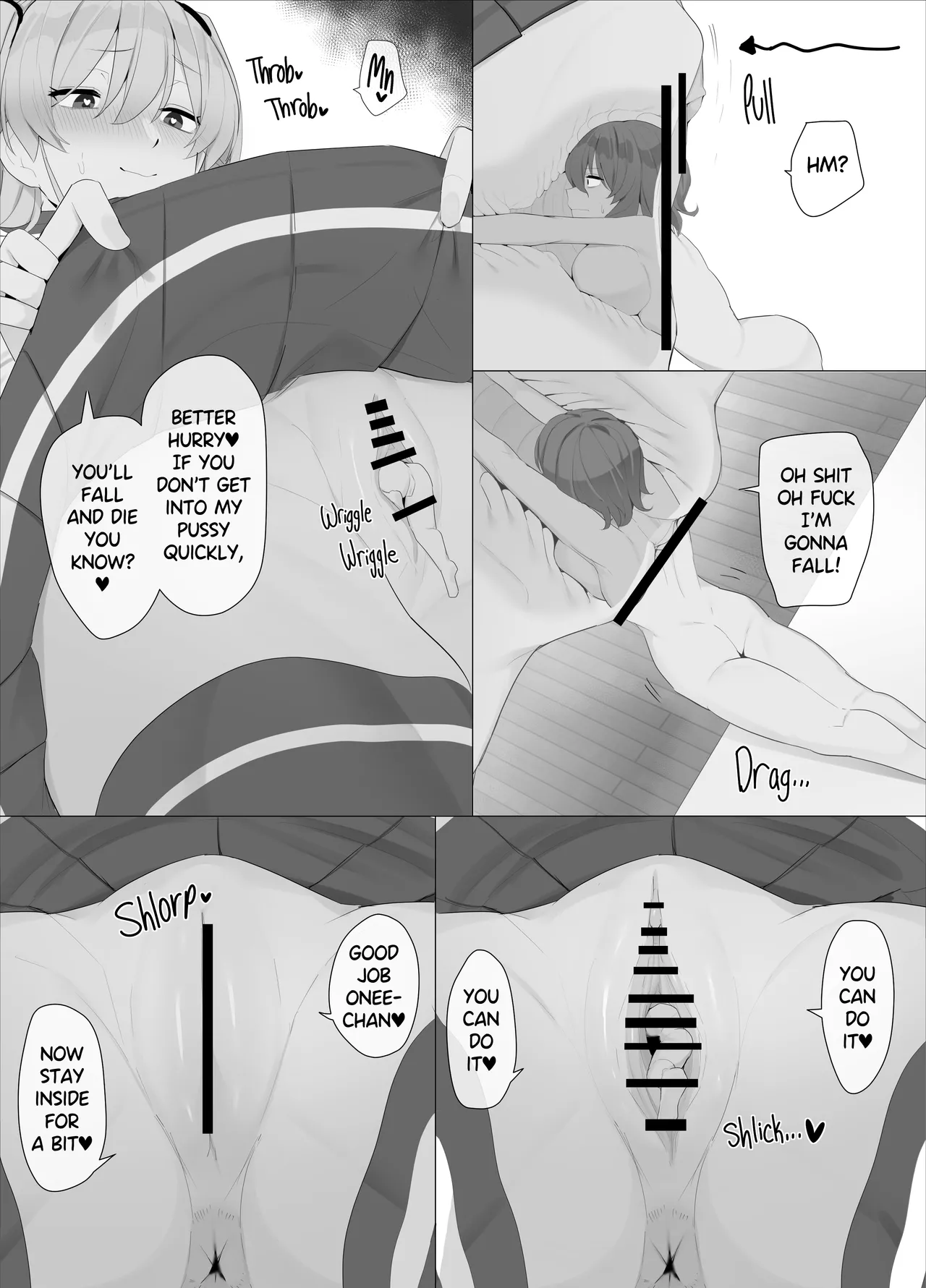 Imouto ni Shihai Sareru Ane | Decadent page 34 original parody - yuri females only hentai manga - read online free