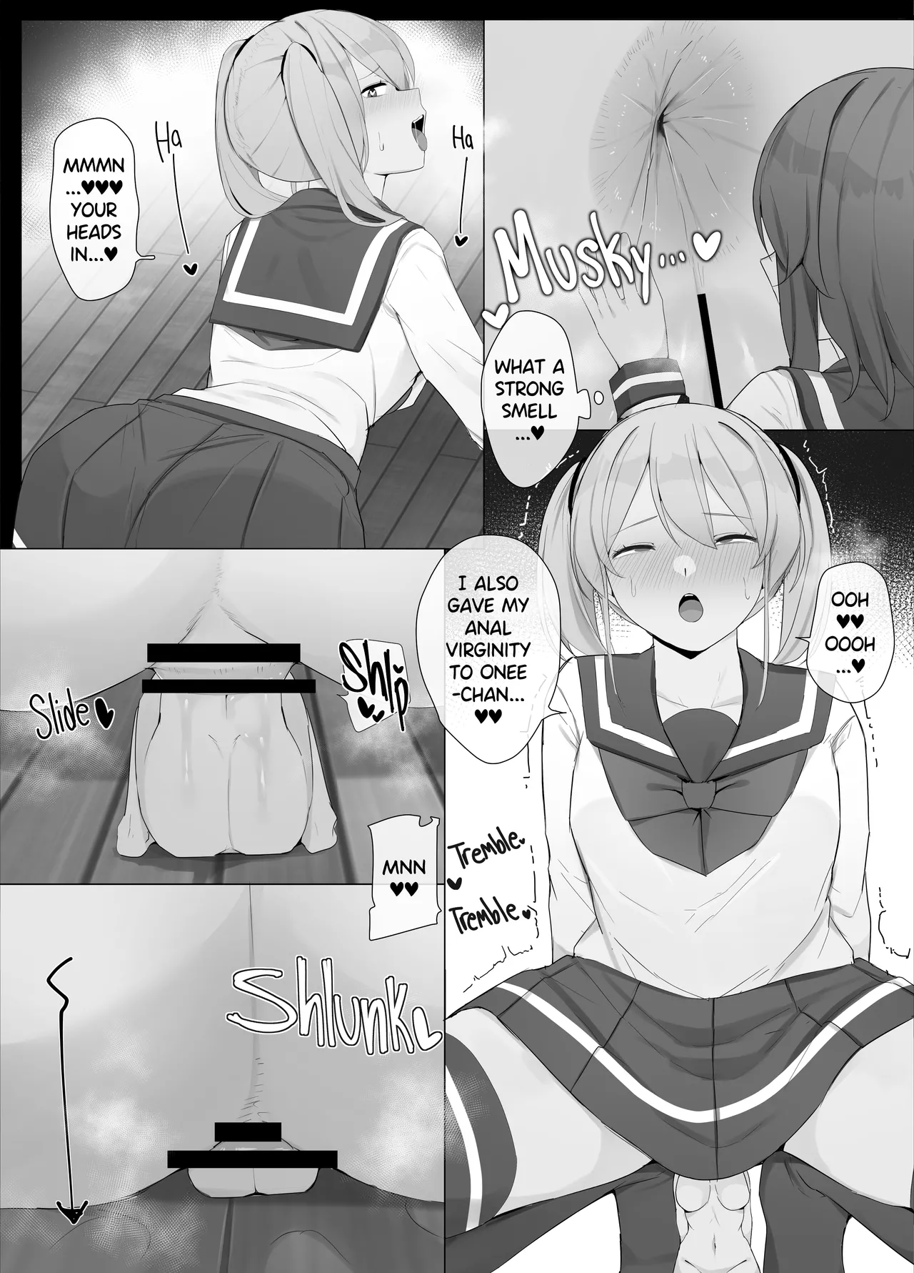 Imouto ni Shihai Sareru Ane | Decadent page 43 original parody - females only unbirth hentai manga - read online free