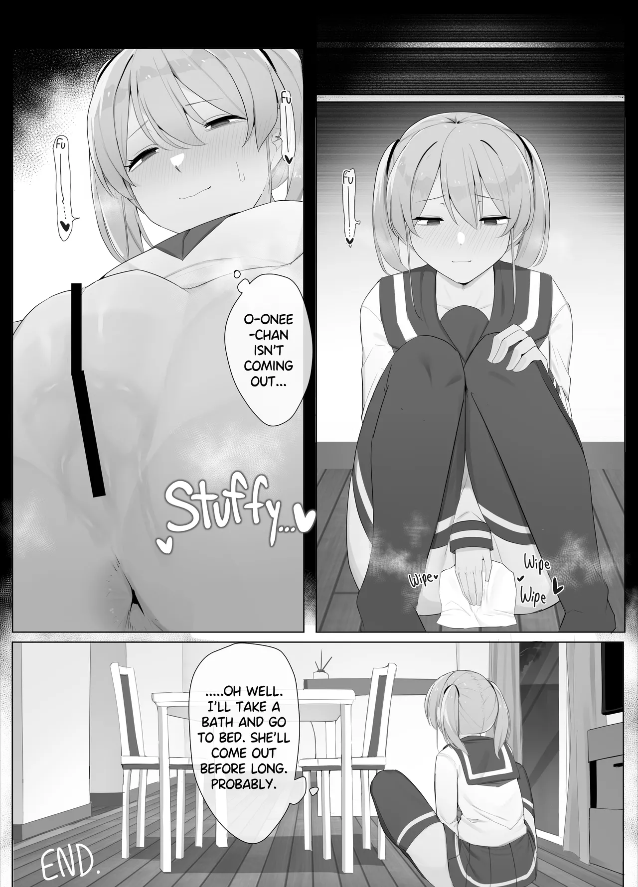 Imouto ni Shihai Sareru Ane | Decadent page 47 original parody - females only unbirth hentai manga - read online free