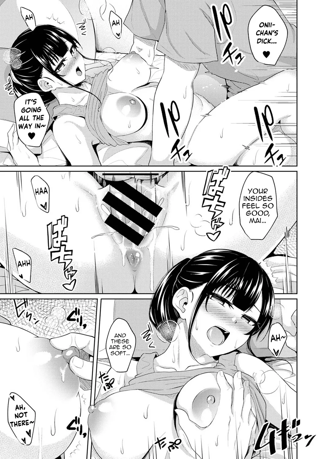 Asa Okitara Imouto ga Hadaka Apron Sugata datta node Hamete Mita | I Woke Up to my Naked Apron Sister and Tried Fucking Her Ch. 1-16 page 332 - squirting sweating hentai manga - read online free