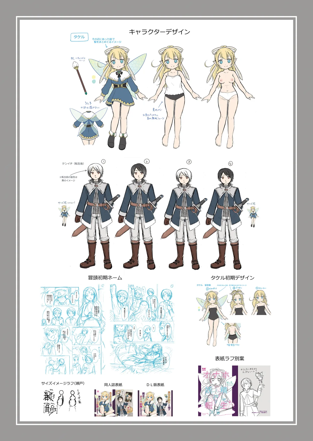 Isekai Tensei Shita Ore ga Shinyuu no Onaho Yousei ni Naru made page 40 original parody - full color minigirl hentai manga - read online free