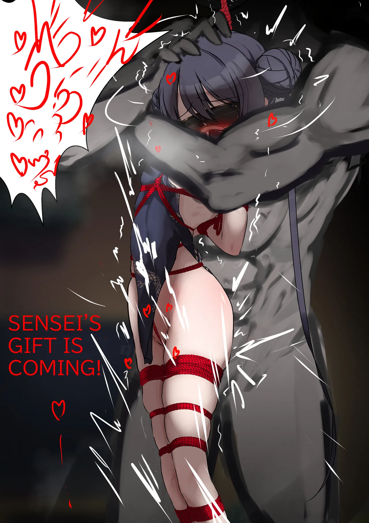 2月の記録 English page 23 featuring kisaki ryuuge blue archive parody - very long hair horns hentai manga - read online free