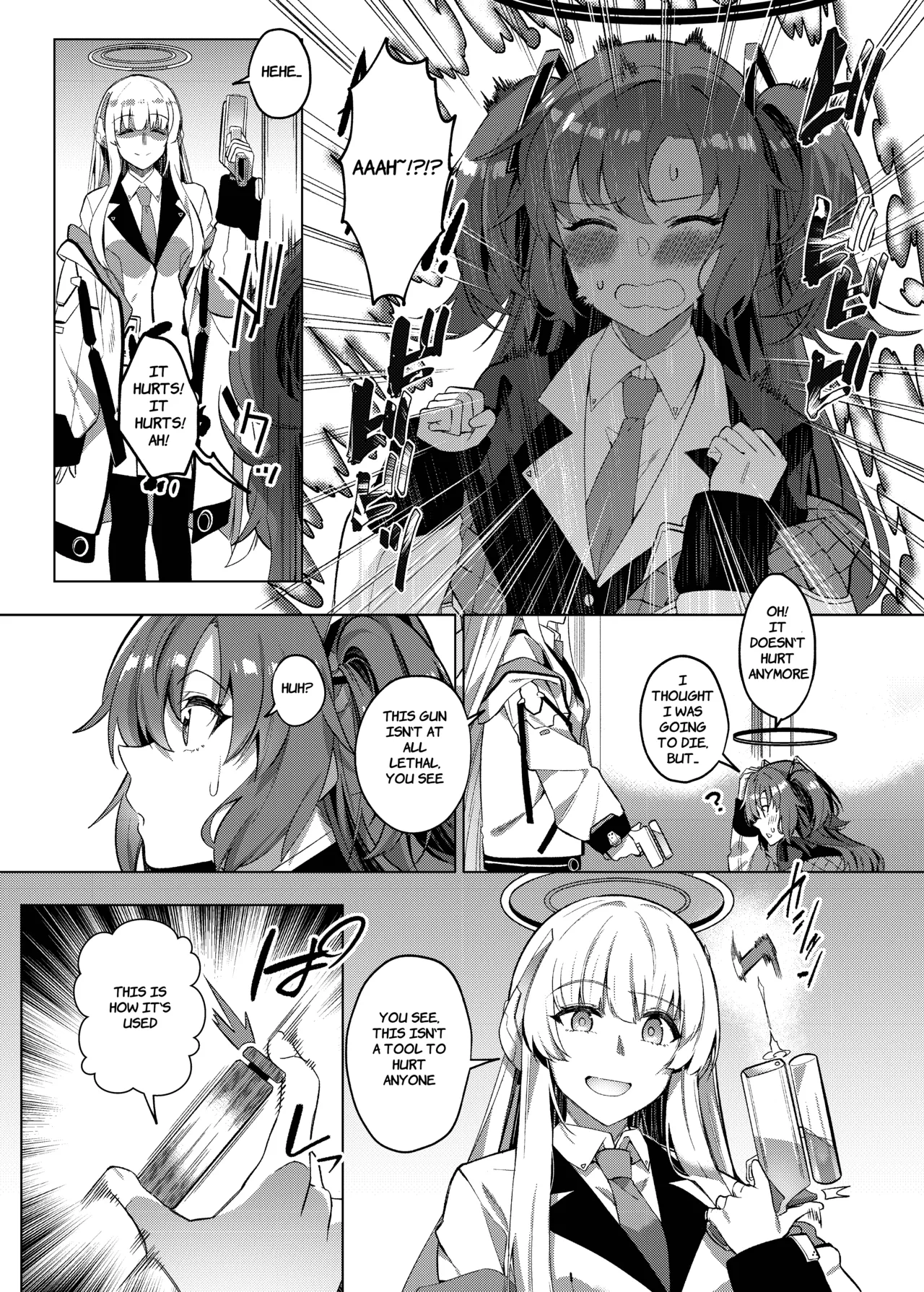 Yuuwaku de Schale Sensei o Yowaraseru Sakusen Blue Archive TSF doujinshi | The Strategy to Weaken Schale Sensei with Temptation page 11 featuring yuuka hayase blue archive parody - glasses schoolgirl uniform hentai manga - read online free