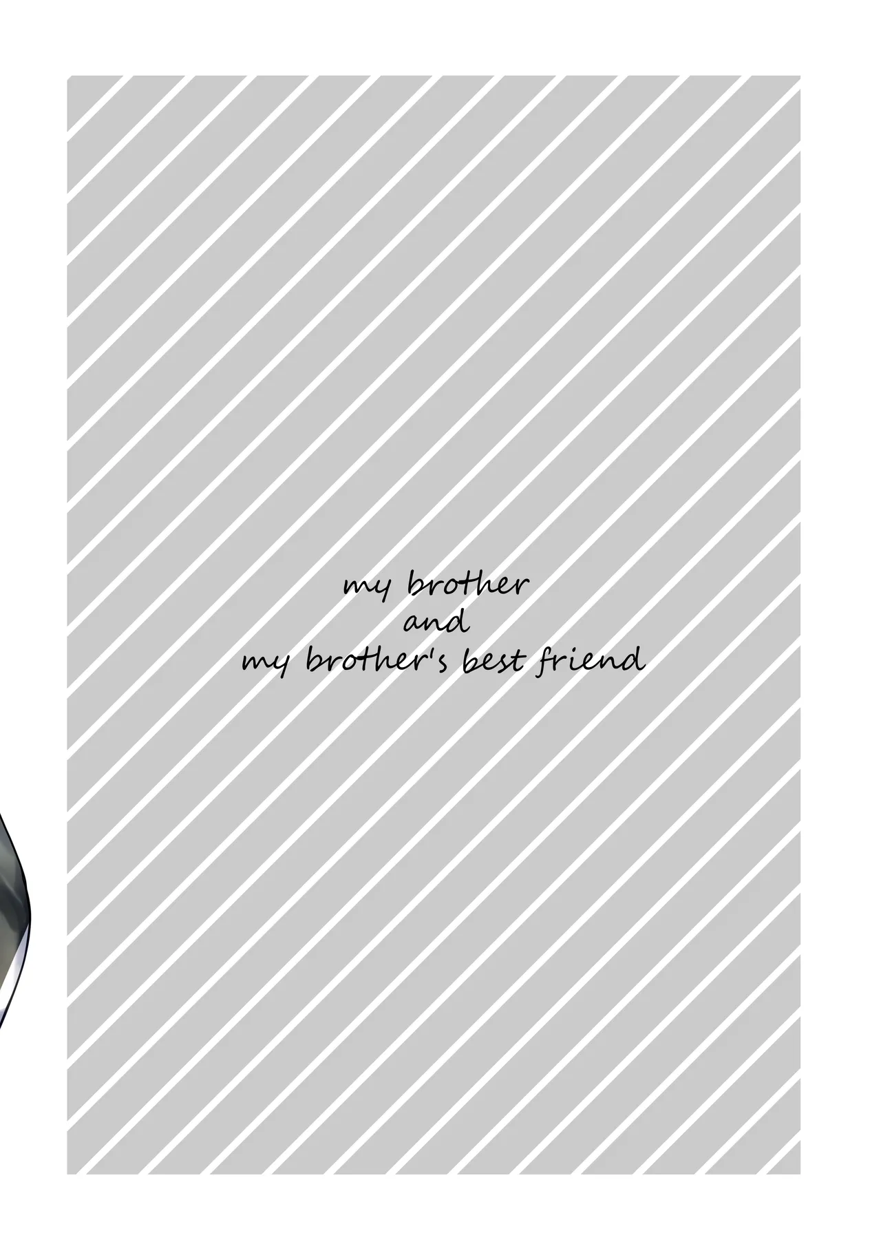 Ani to Ani no Shinyuu to page 26 original parody - cunnilingus mmf threesome hentai manga - read online free