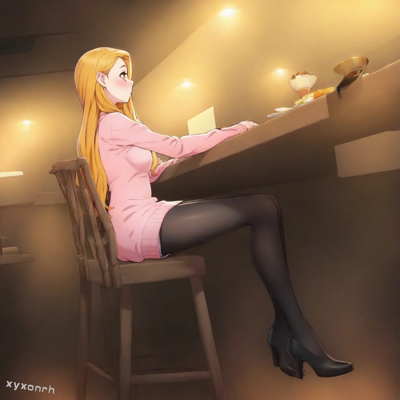 cute sophie webtoon 漂亮干姐姐 page 40 - ai generated hentai manga - read online free