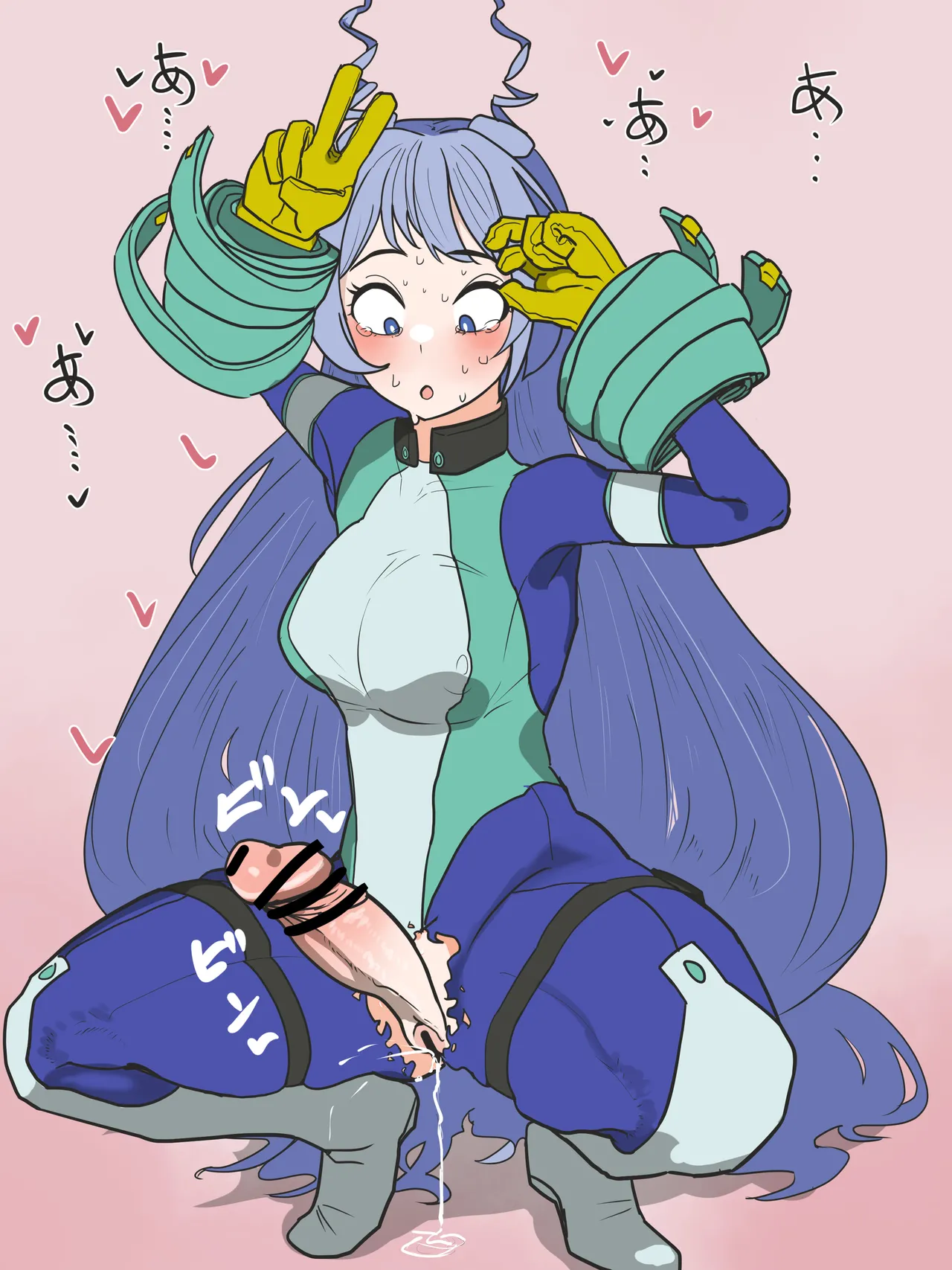 [Kaisen Donburi] Futa Chuui. HeroAca no Nejire-chan ga Tekoki Oji-san ni Otosareru Hanashi (Boku no Hero Academia) page 11 featuring nejire hado my hero academia parody - futanari dark skin hentai manga - read online free