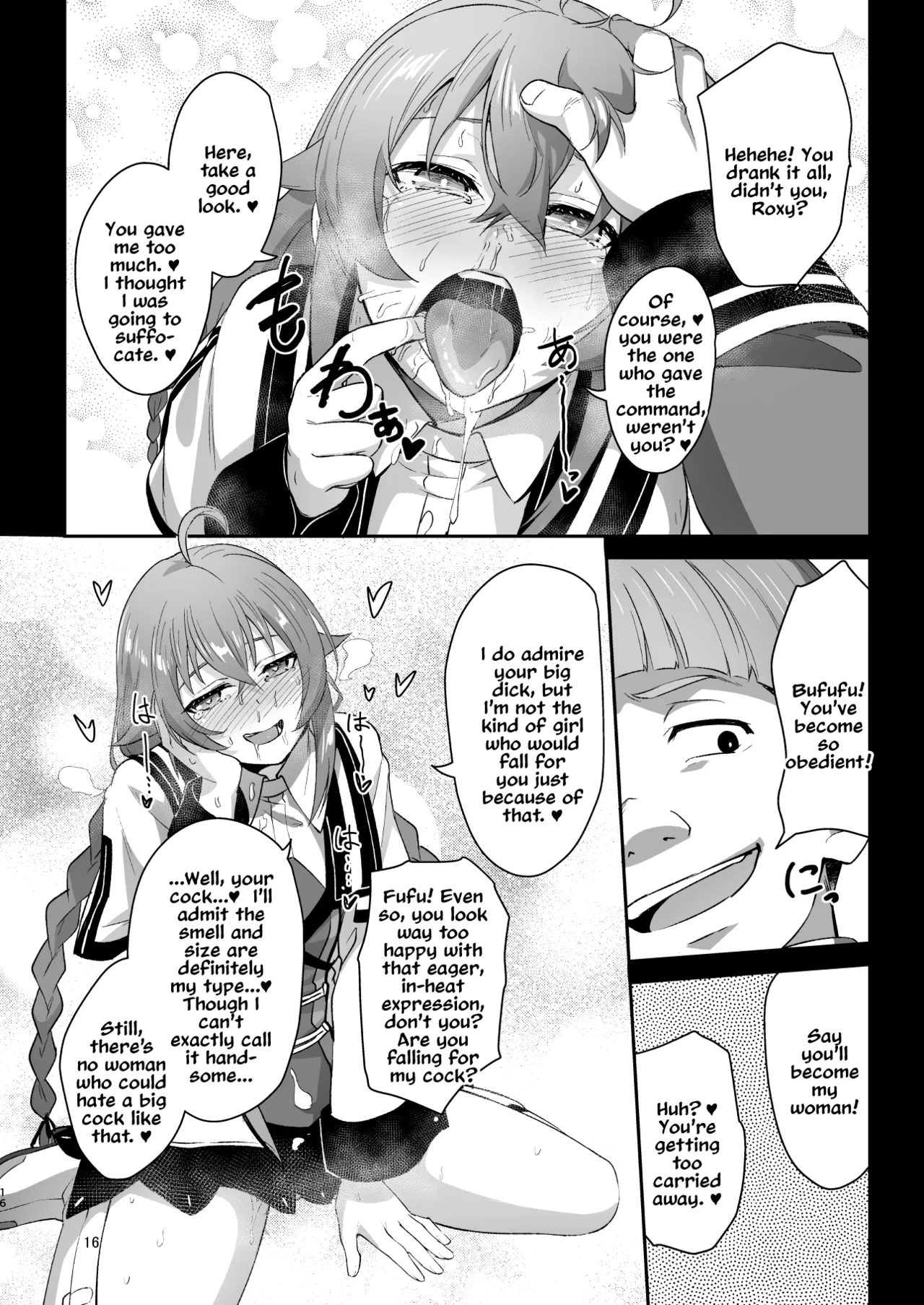BAD END HEAVEN 5 page 15 featuring roxy migurdia mushoku tensei parody - sole female big penis hentai manga - read online free