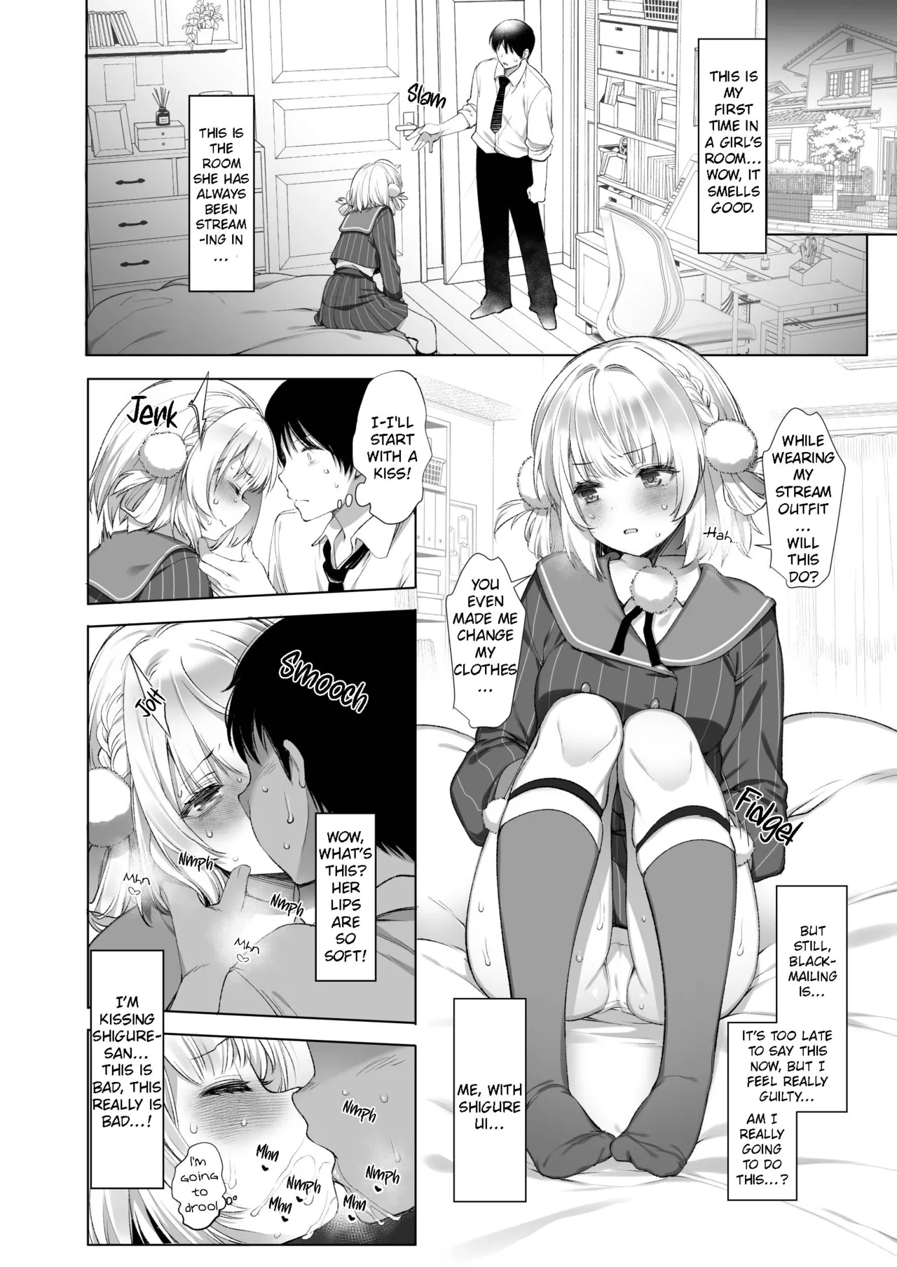Idol Haishinsha Shigure Ui Naisho no Douga Haishin 2 page 13 featuring shigure ui - nakadashi x-ray hentai manga - read online free