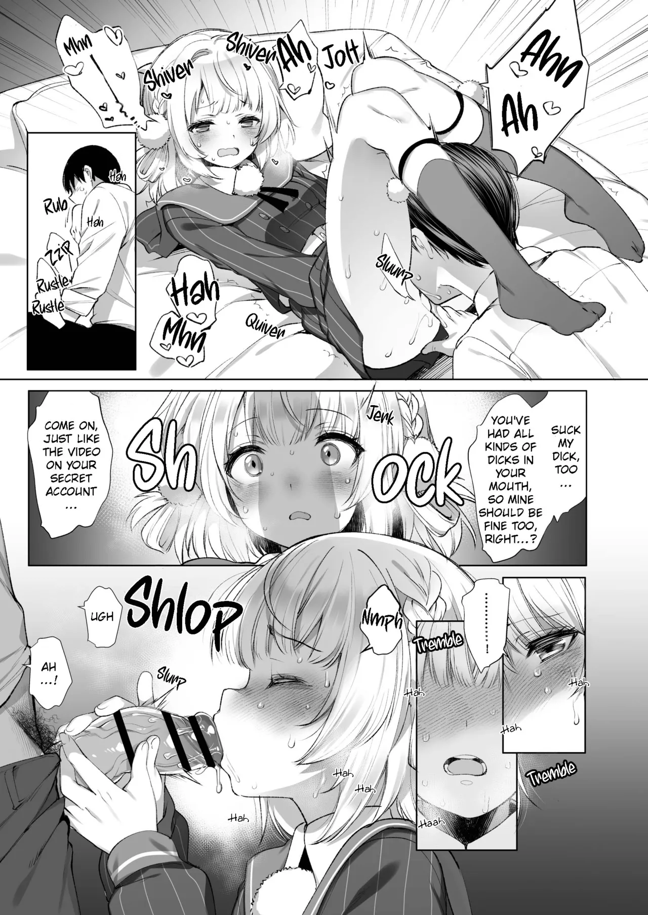 Idol Haishinsha Shigure Ui Naisho no Douga Haishin 2 page 16 featuring shigure ui - schoolboy uniform schoolgirl uniform hentai manga - read online free