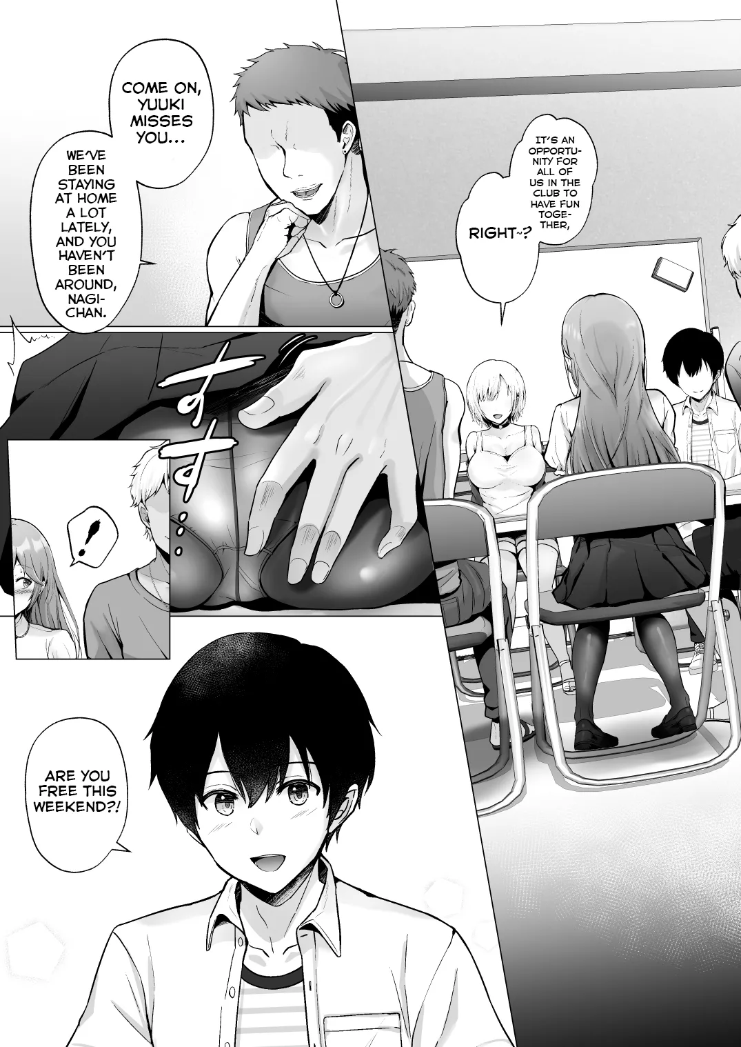 Soshite Kyou mo Moteasobareru 2 page 13 original parody - kissing big breasts hentai manga - read online free