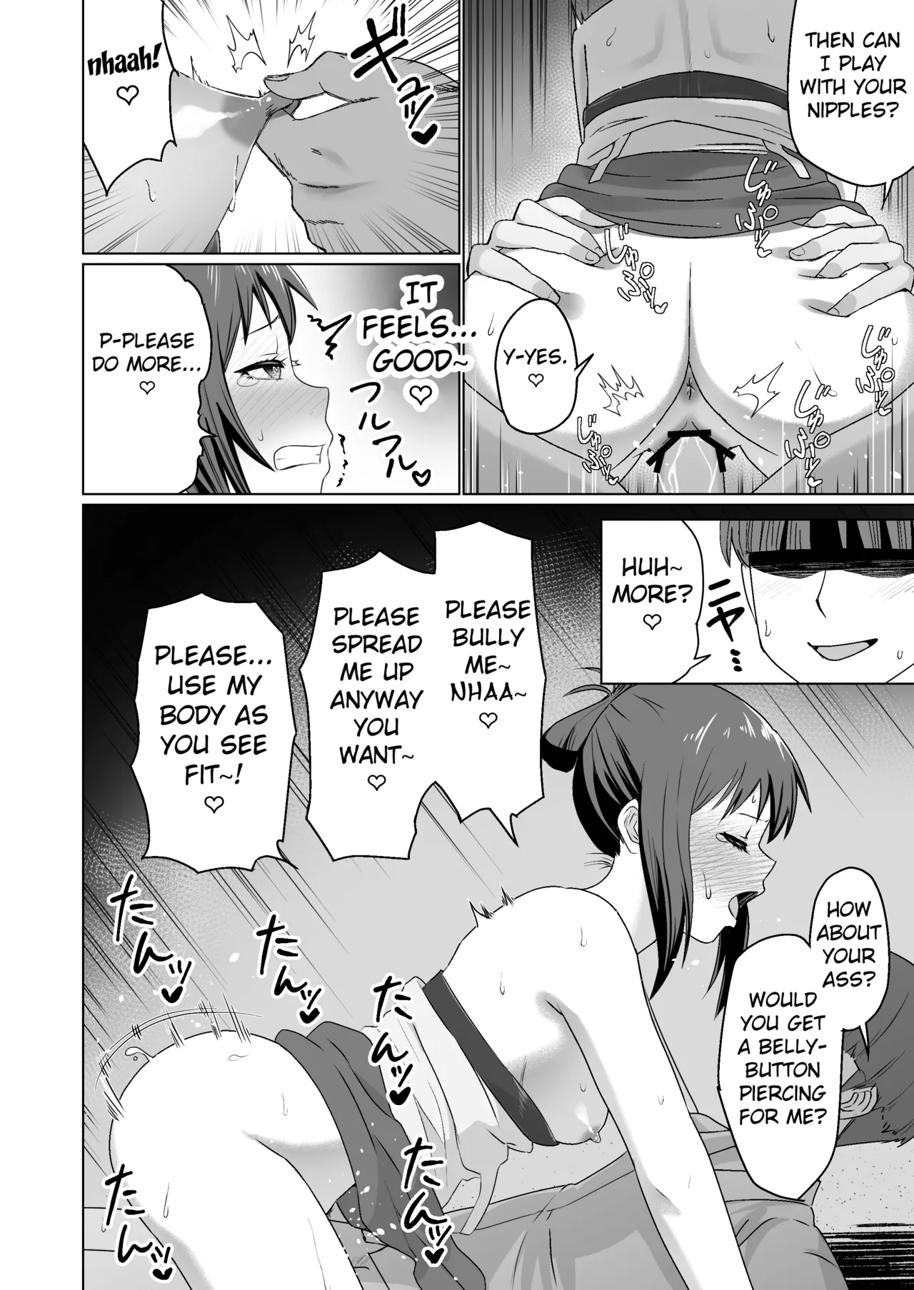 Kareshi Mochi no Onna no Ko o GET shitara, Love Love ni Natte Ochita Hanashi. page 46 original parody - nakadashi full censorship hentai manga - read online free