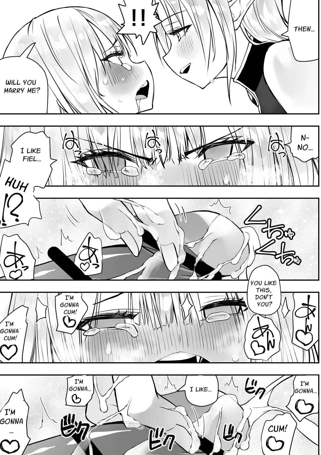 Yuusha nafurita no bouken | Dickchick Hero's Adventure page 56 original parody - futanari elf hentai manga - read online free