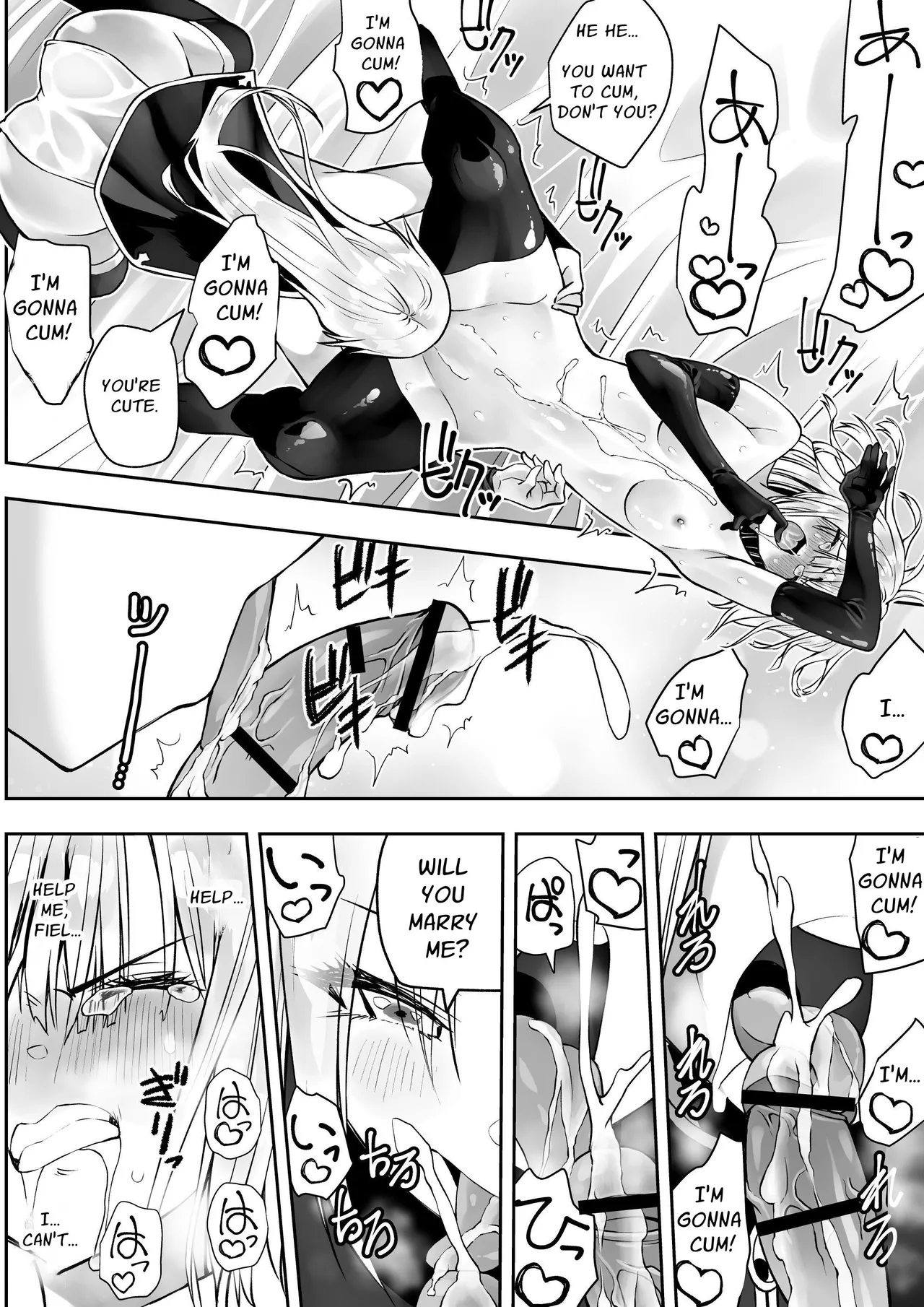 Yuusha nafurita no bouken | Dickchick Hero's Adventure page 57 original parody - futanari elf hentai manga - read online free
