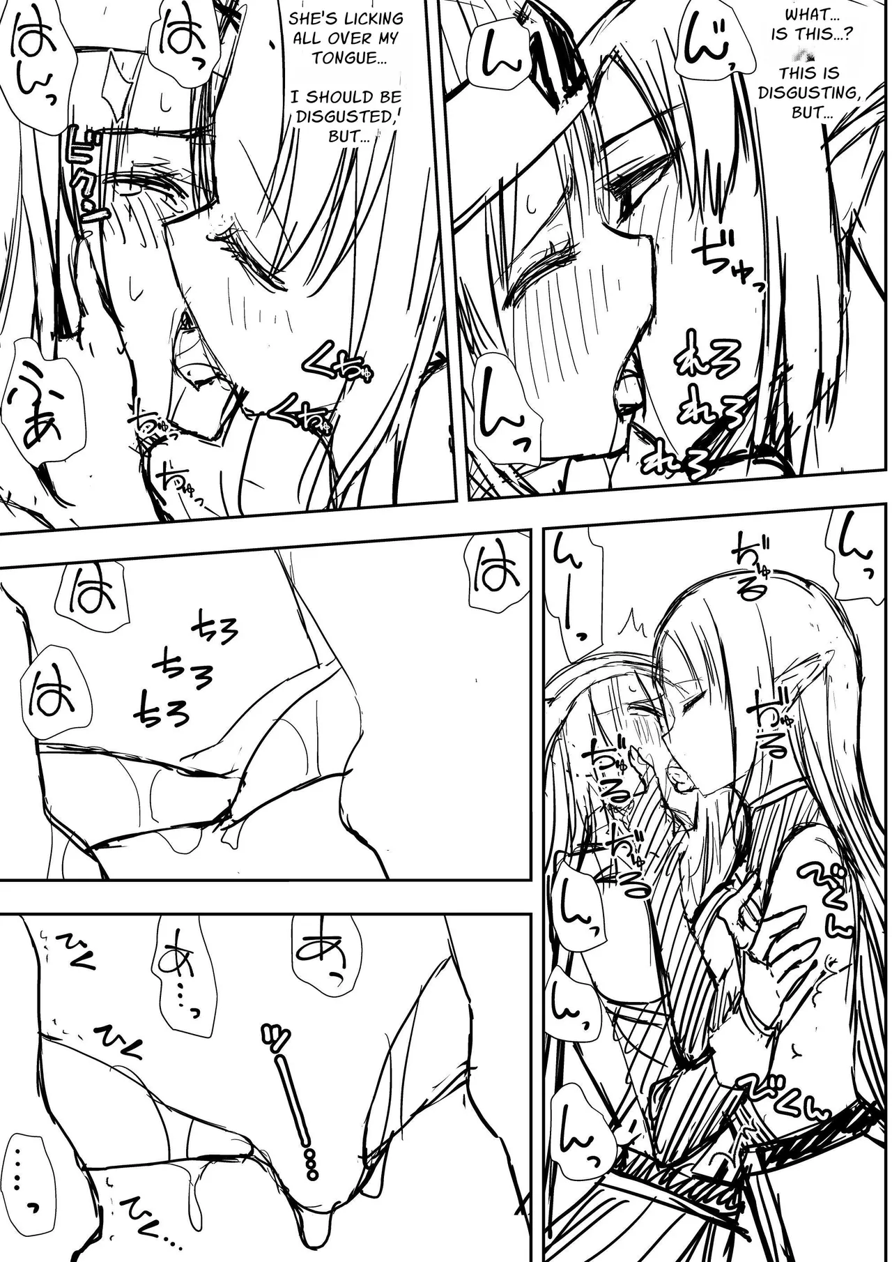 Yuusha nafurita no bouken | Dickchick Hero's Adventure page 84 original parody - futanari elf hentai manga - read online free