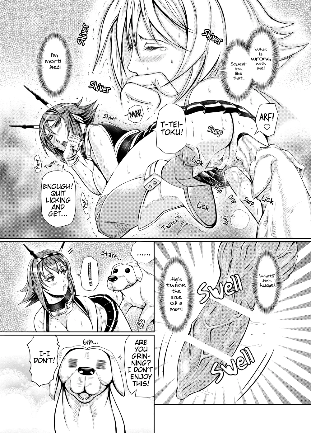 [LUCRETiA (Hiichan)] Ken-Jyuu Dai Yon Kan Ware, Gouchin seri--!! (Kantai Collection -KanColle-) [English] [EHCOVE] [Digital] page 22 featuring mutsu kantai collection parody - sole female sole male hentai manga - read online free