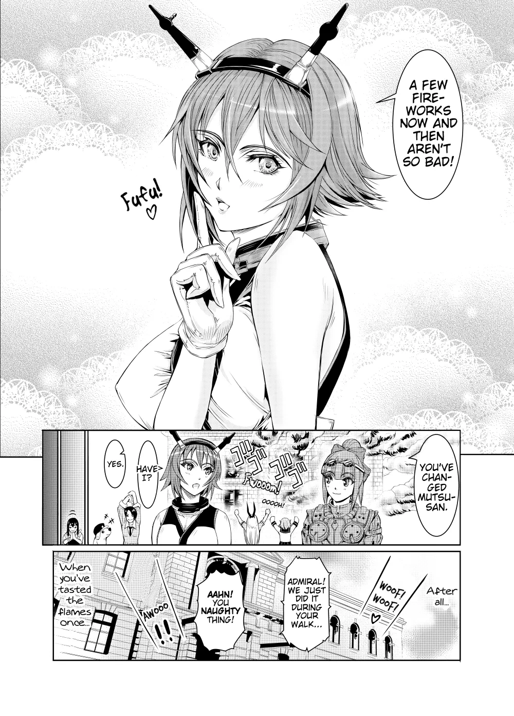 [LUCRETiA (Hiichan)] Ken-Jyuu Dai Yon Kan Ware, Gouchin seri--!! (Kantai Collection -KanColle-) [English] [EHCOVE] [Digital] page 60 featuring mutsu kantai collection parody - sole female sole male hentai manga - read online free