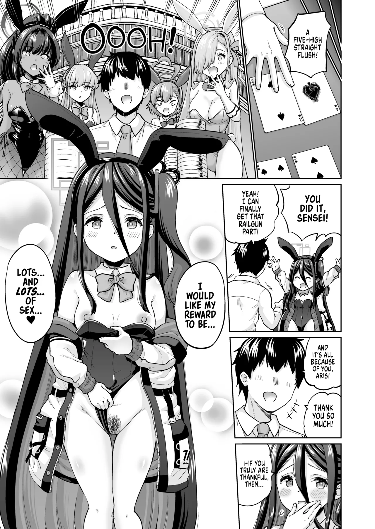[sarfatation (Sarfata)] Bunny na Alice wa Suki desu ka - Do you like Bunny-Alice? | Anything to See You Smile [English] {2d-market.com} [Decensored] [Digital] page 24 featuring alice tendou blue archive parody - uncensored hairy hentai manga - read online free