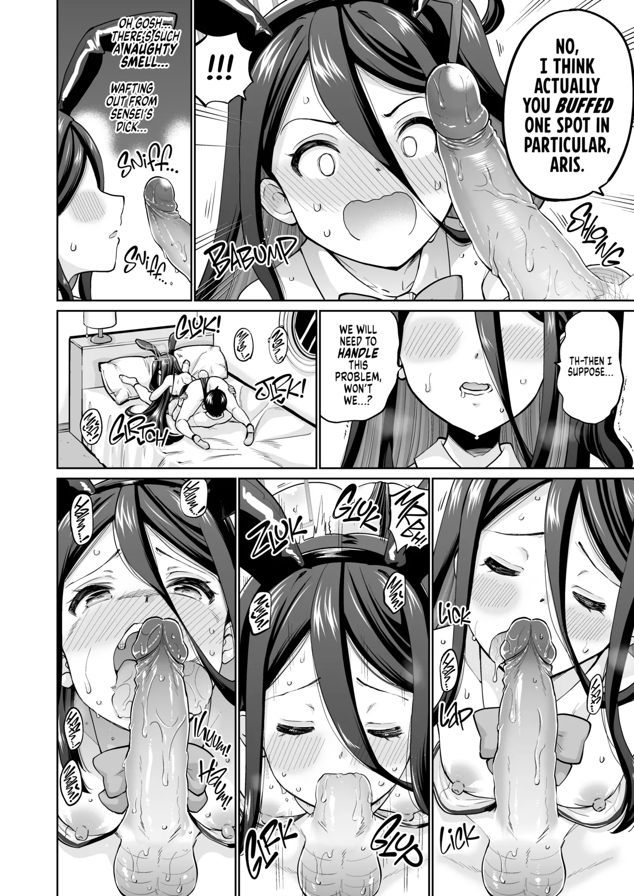 [sarfatation (Sarfata)] Bunny na Alice wa Suki desu ka - Do you like Bunny-Alice? | Anything to See You Smile [English] {2d-market.com} [Decensored] [Digital] page 9 featuring sensei blue archive parody - sole female sole male hentai manga - read online free