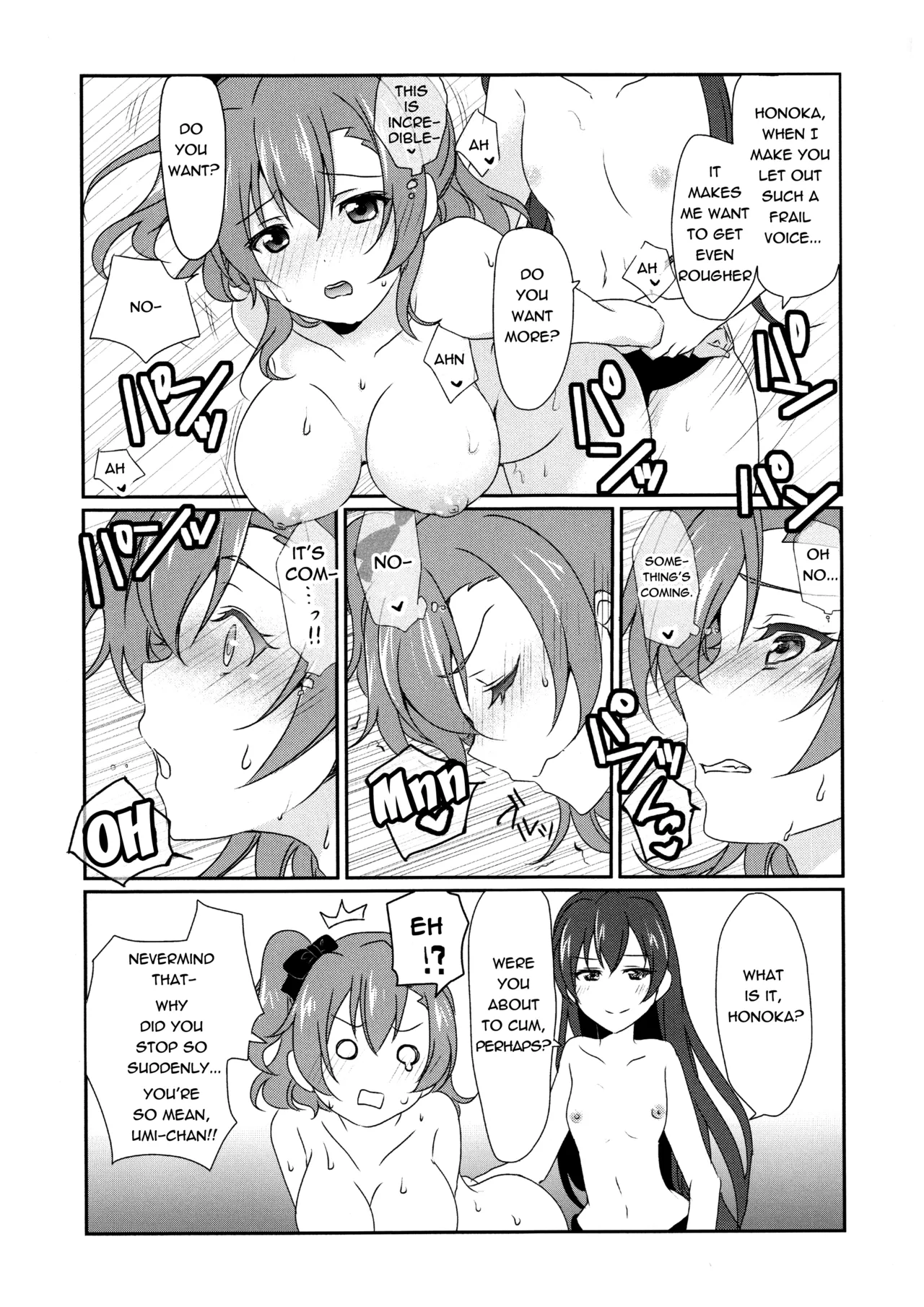 Mega μ'2Y page 22 featuring kotori minami love live parody - strap-on females only hentai manga - read online free