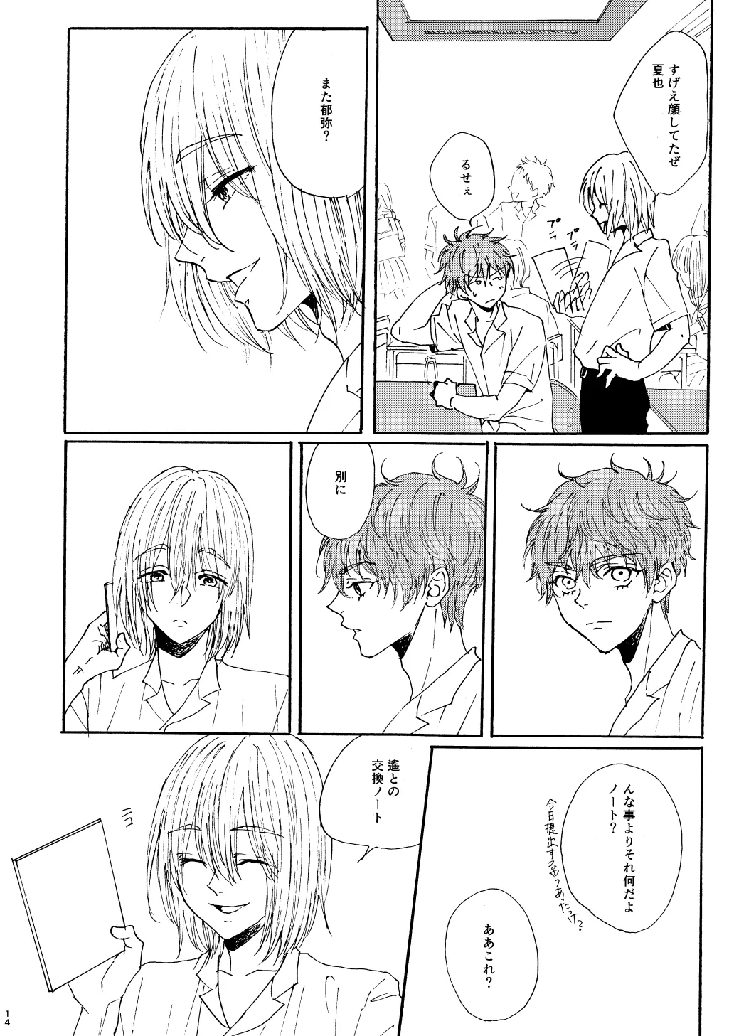 Houei page 16 featuring natsuya kirishima free parody - incest yaoi hentai manga - read online free