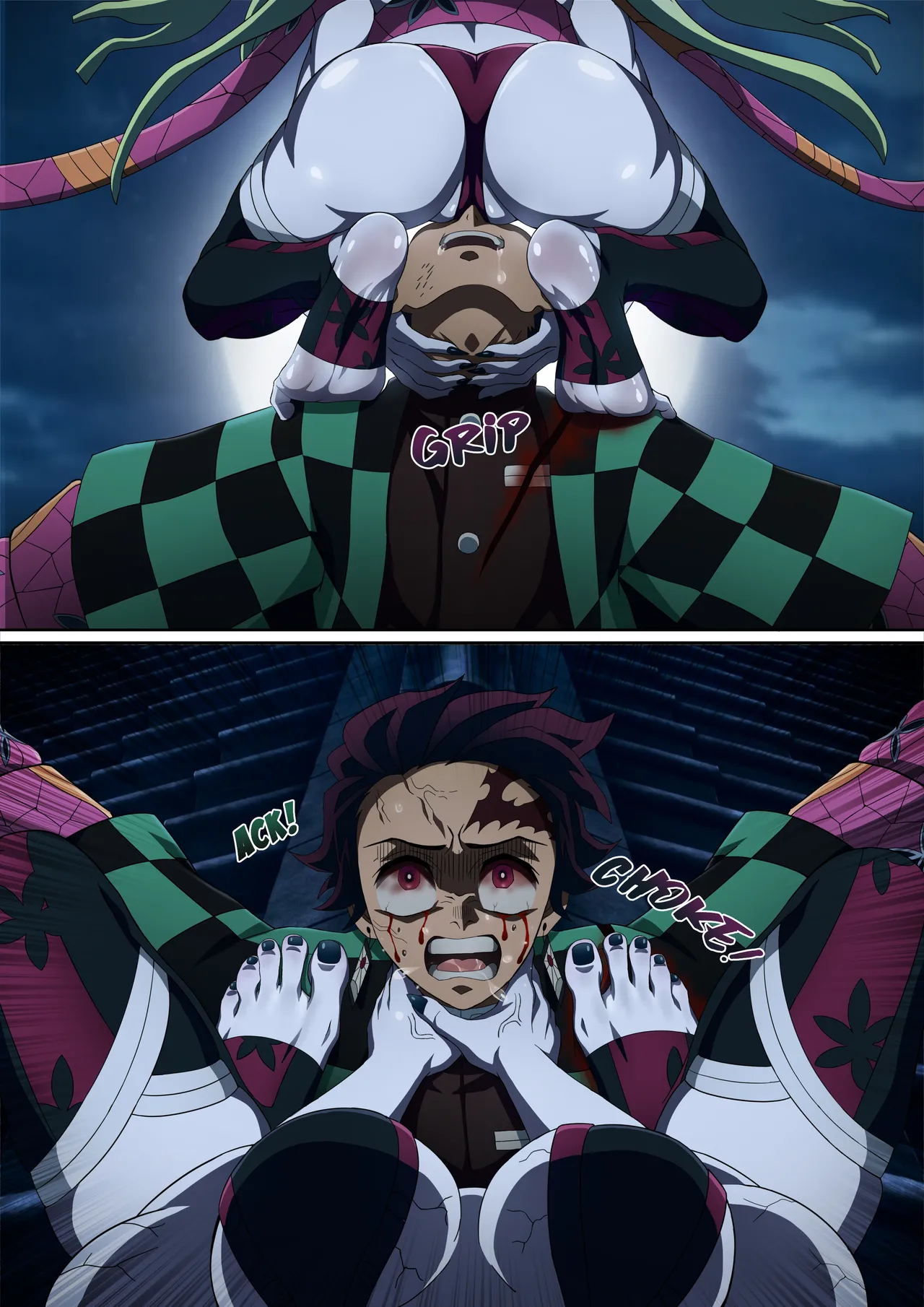 Demon Slayer（Part 1） page 10 featuring tanjirou kamado kimetsu no yaiba parody - full color femdom hentai manga - read online free