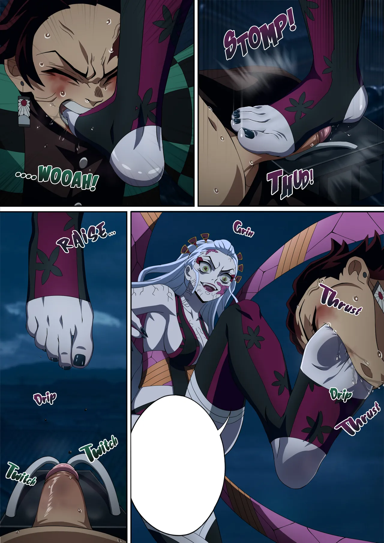 Demon Slayer（Part 1） page 16 featuring tanjirou kamado kimetsu no yaiba parody - full color femdom hentai manga - read online free