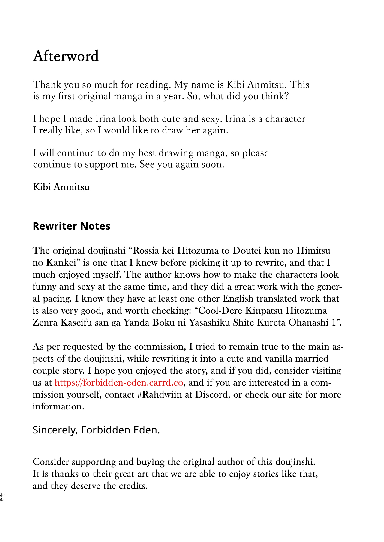 Rossia kei Hitozuma to Doutei kun no Himitsu no Kankei page 46 original parody - milf big breasts hentai manga - read online free